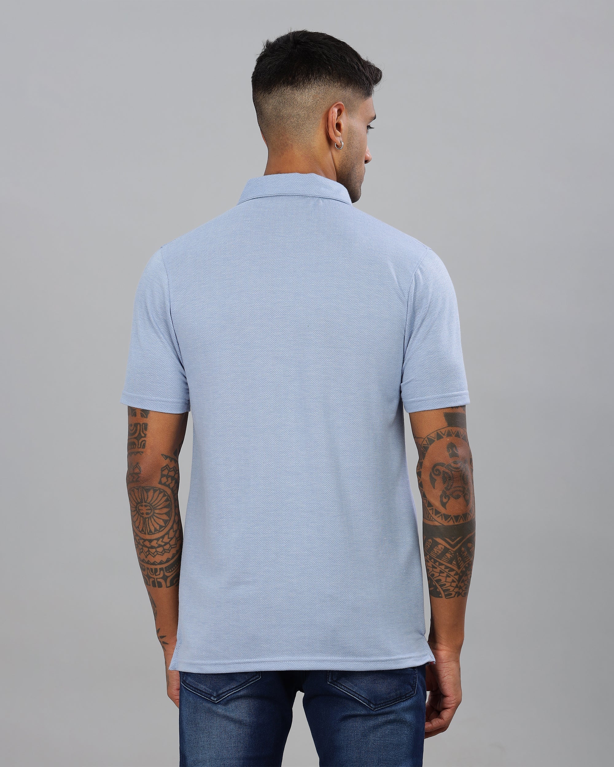 Maya Blue | Classic Slim Polo
