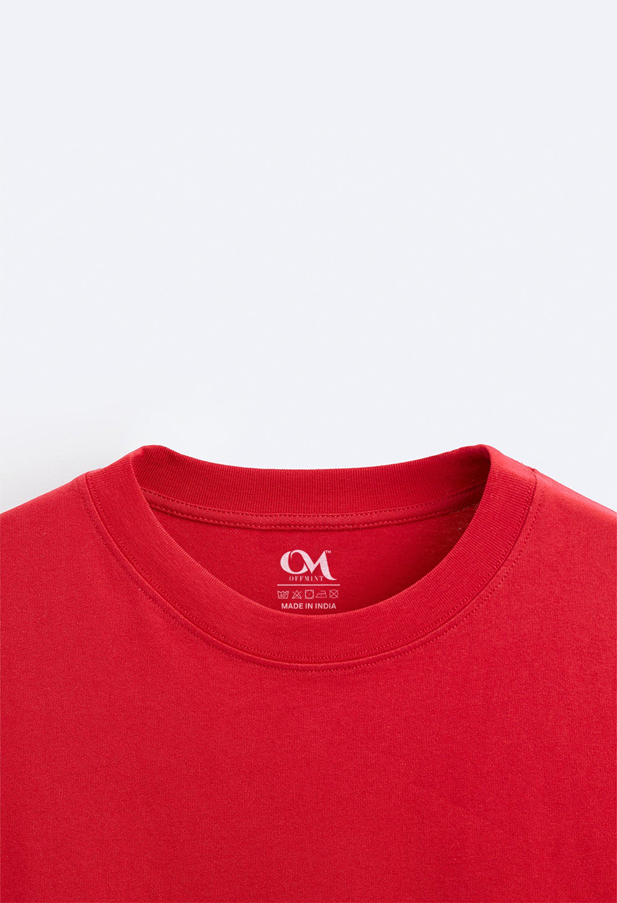 Don't Give Up Printed Oversized t-shirt by offmint