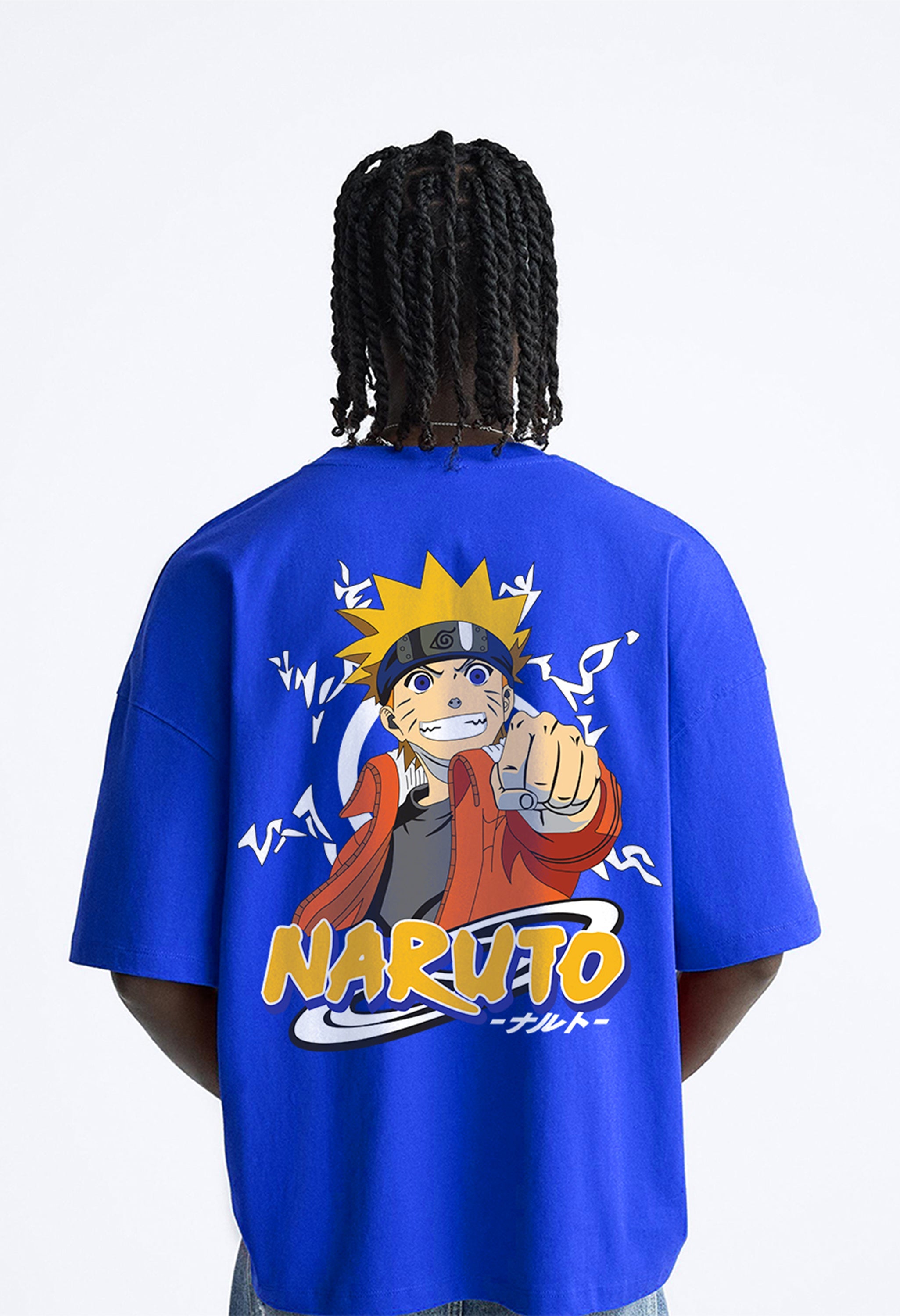 Naruto Printed Oversized T-shirt By Offmint
