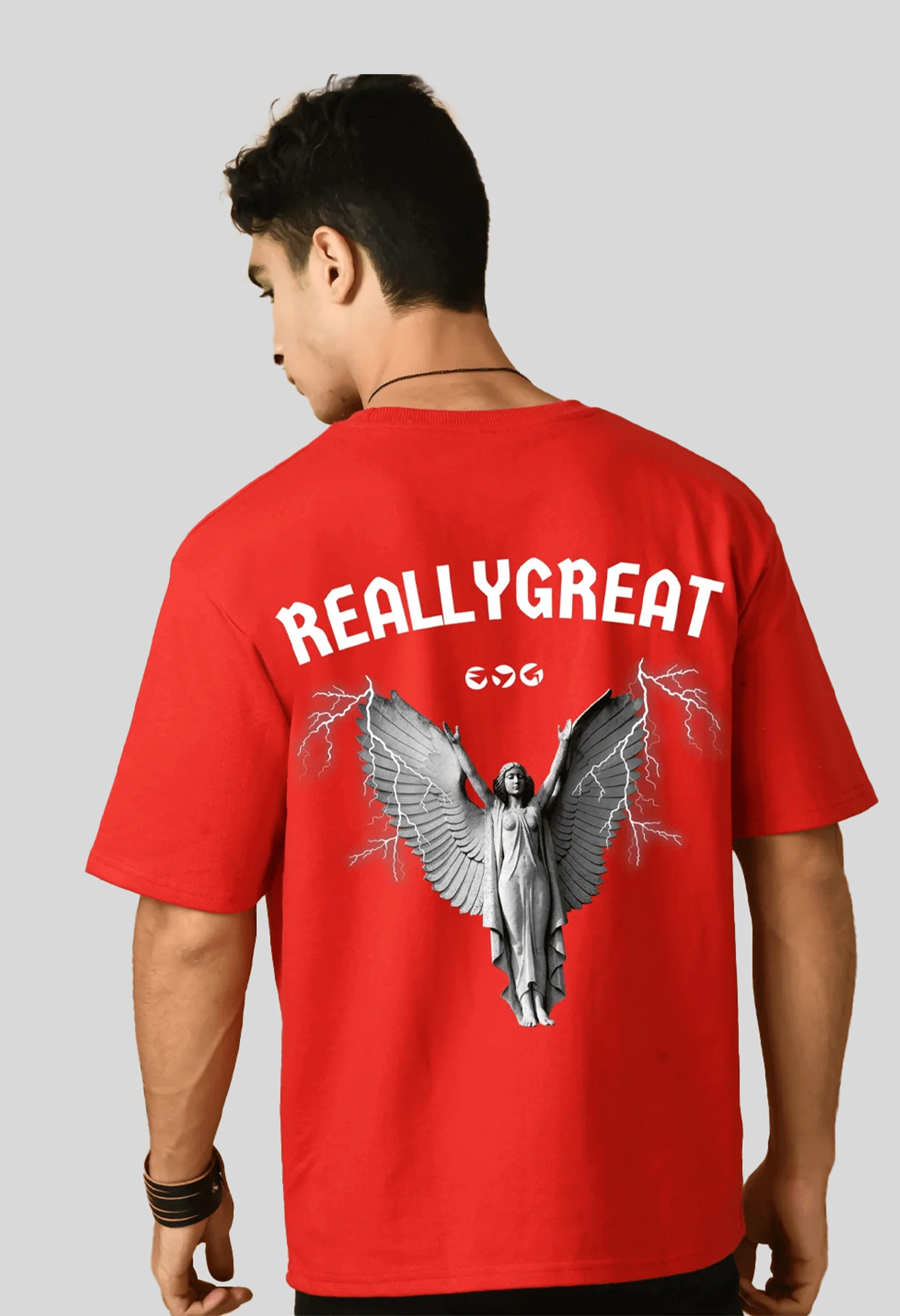 Full Dominion Printed Oversized T-Shirt By Offmint