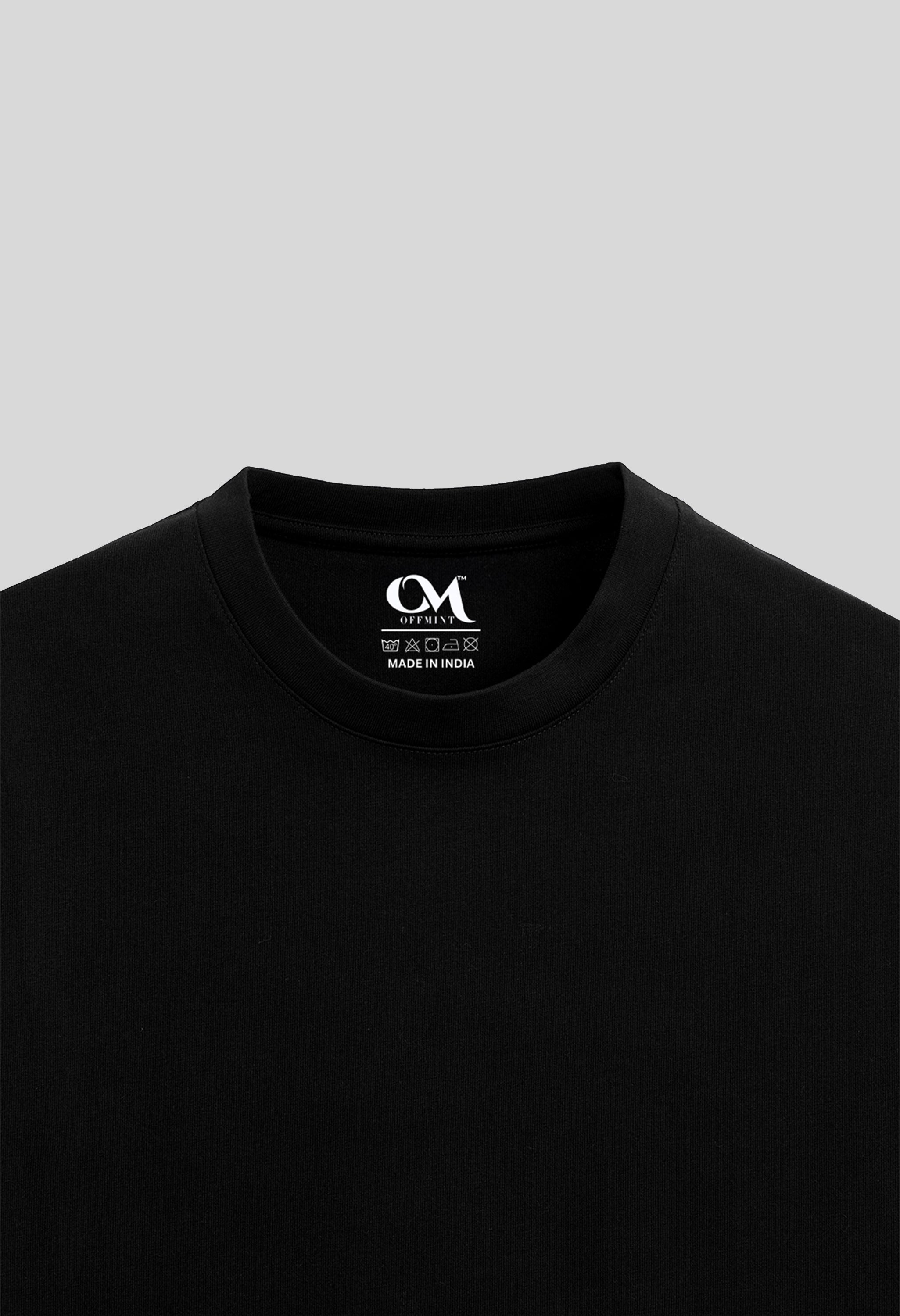 Skull Diamond Printed Oversized T-Shirt By Offmint