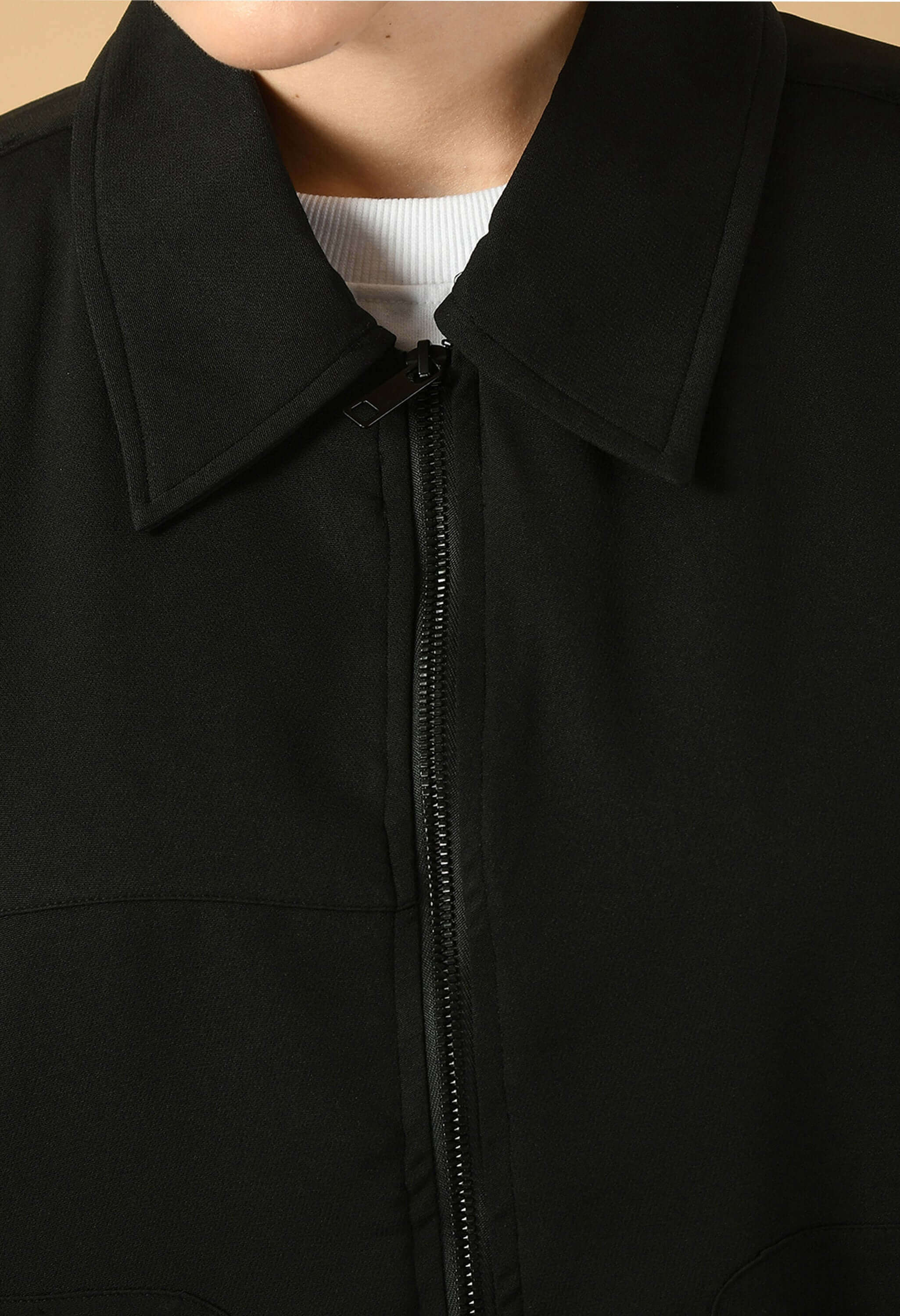 Bomber jacket black color