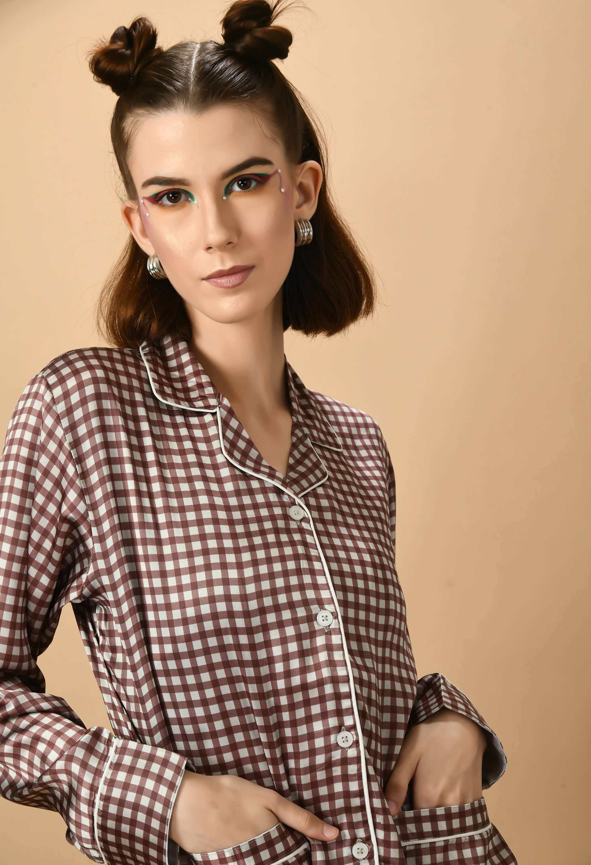 Brown line co-ord set