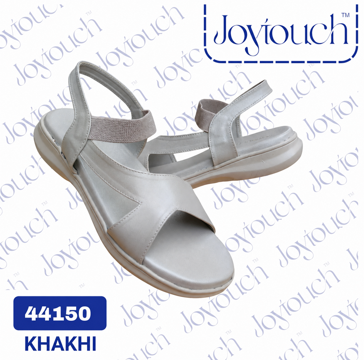JOYTOUCH KHAKHI FLAT SANDALS-44150