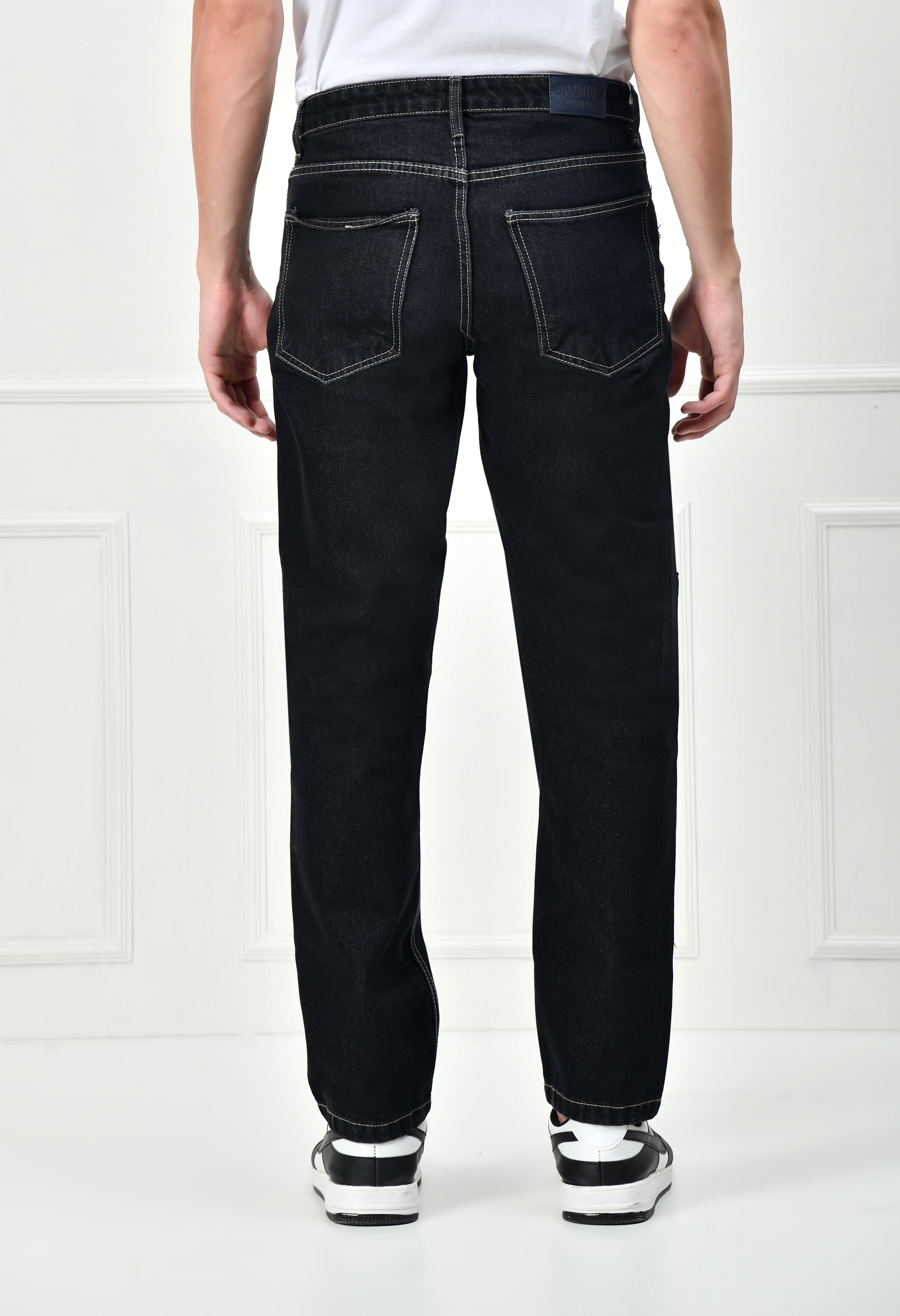Regular FIt Denim Jeans By Offmint