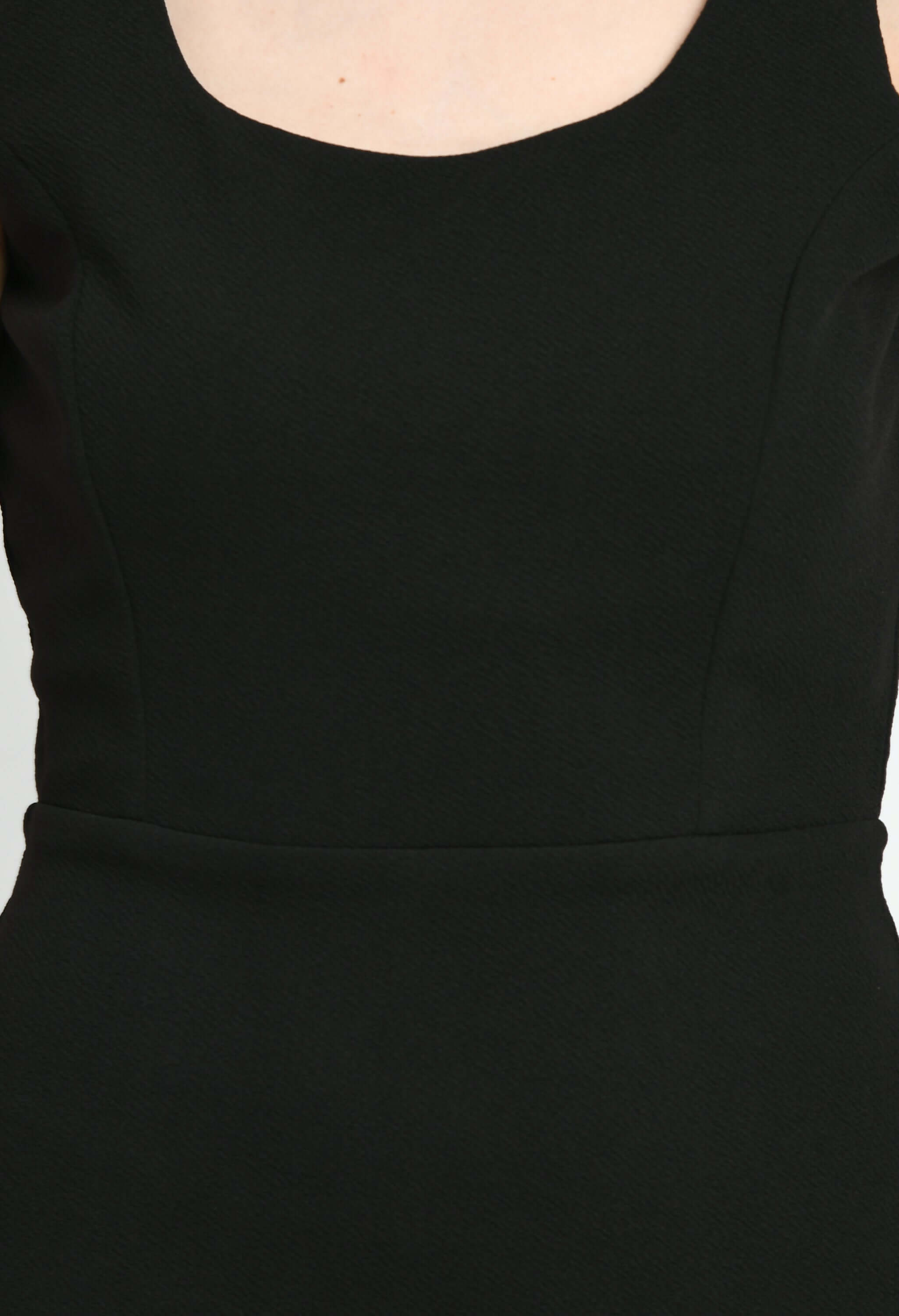 Black striped bodycon dress by OffMint
