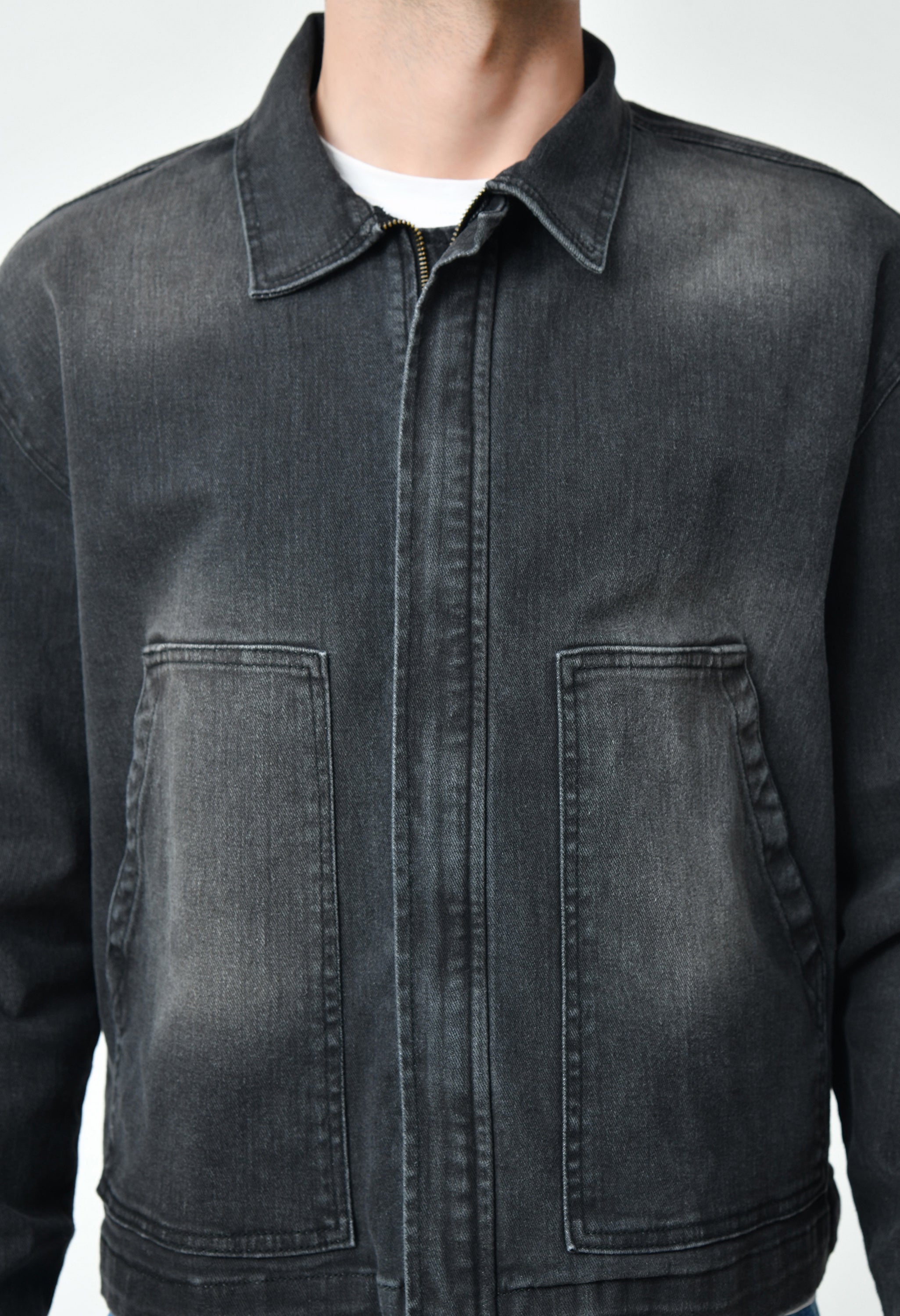 Charcoal oversized jacket