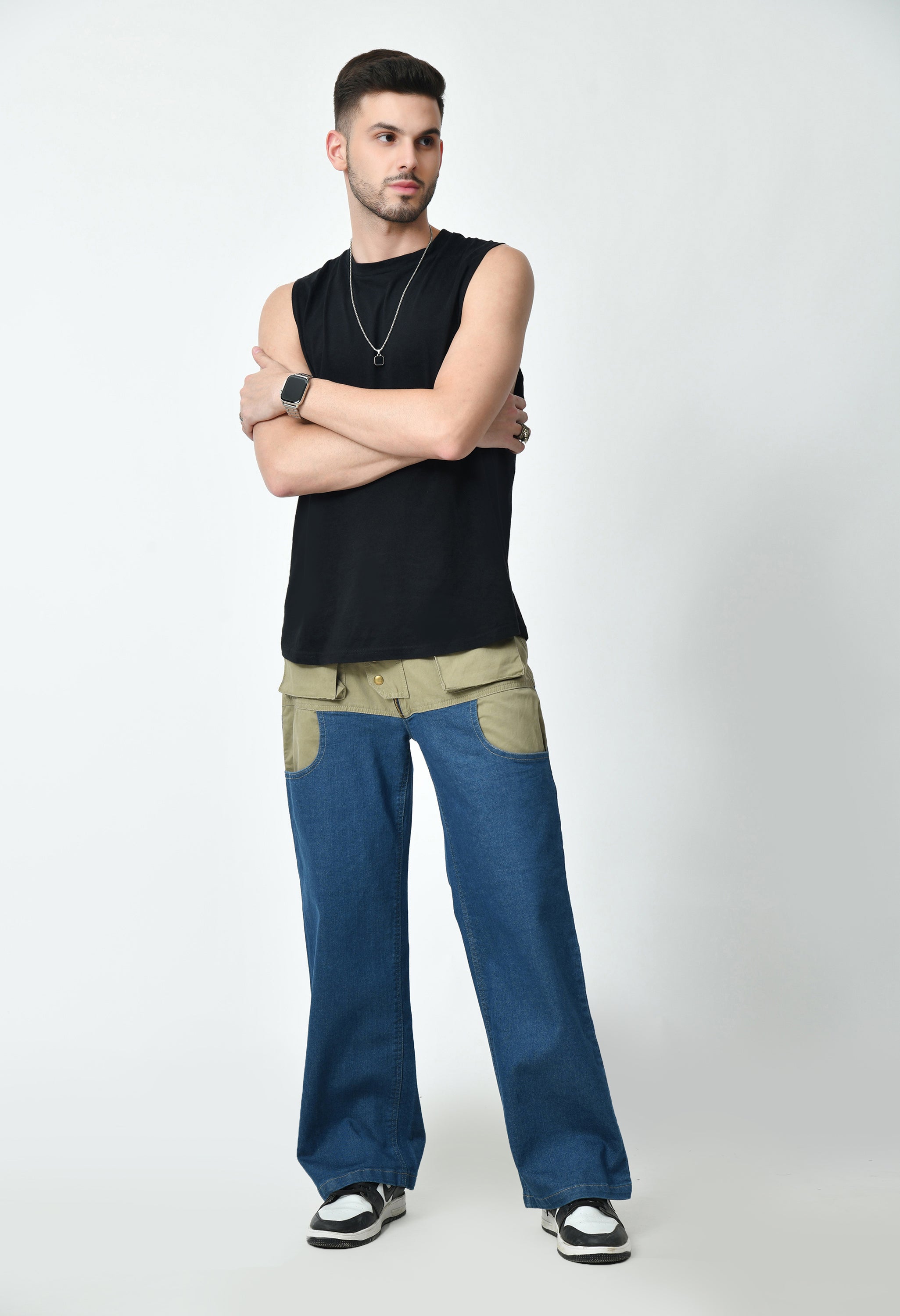 Dual Color jeans