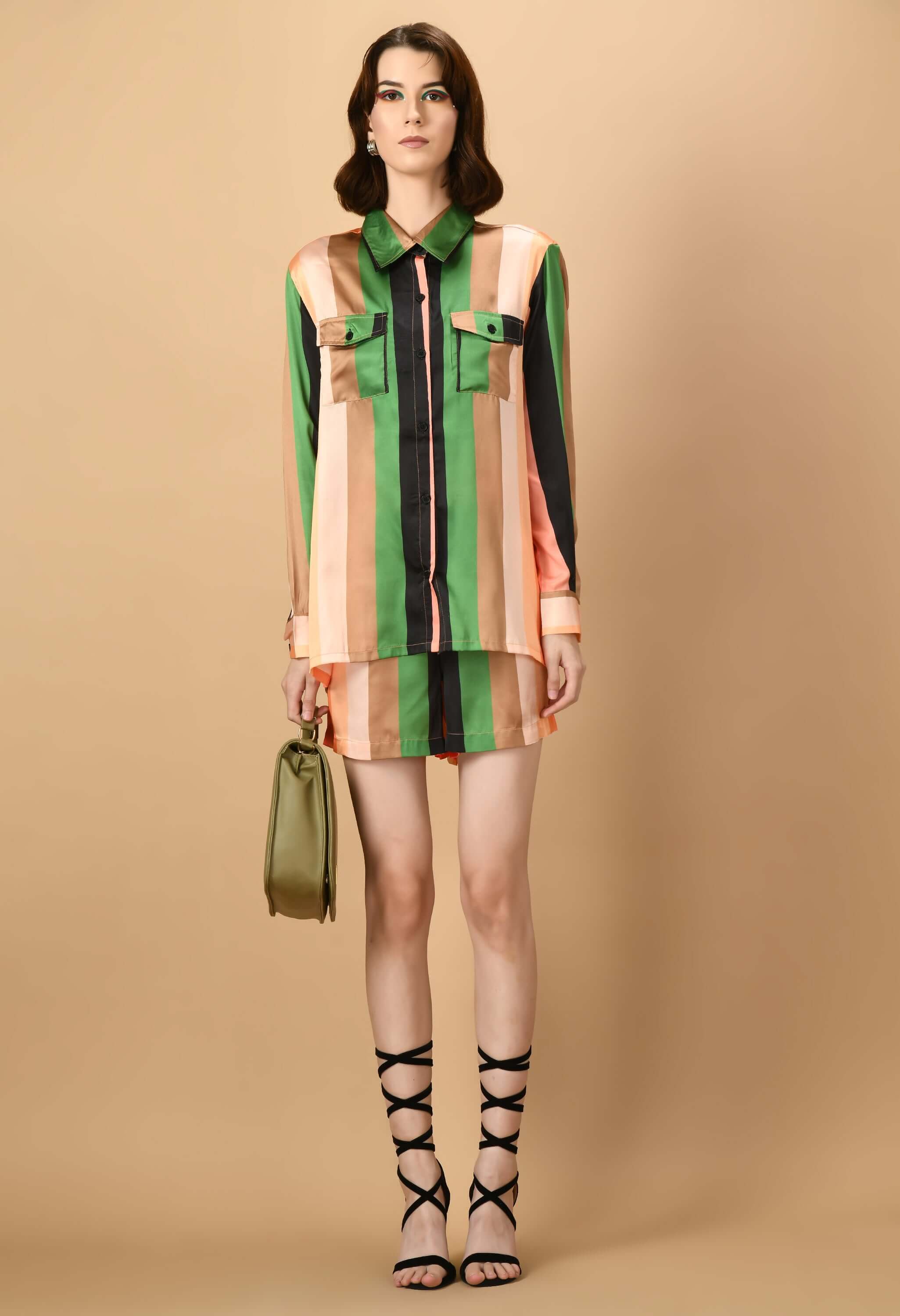 Green line women's co-ord set