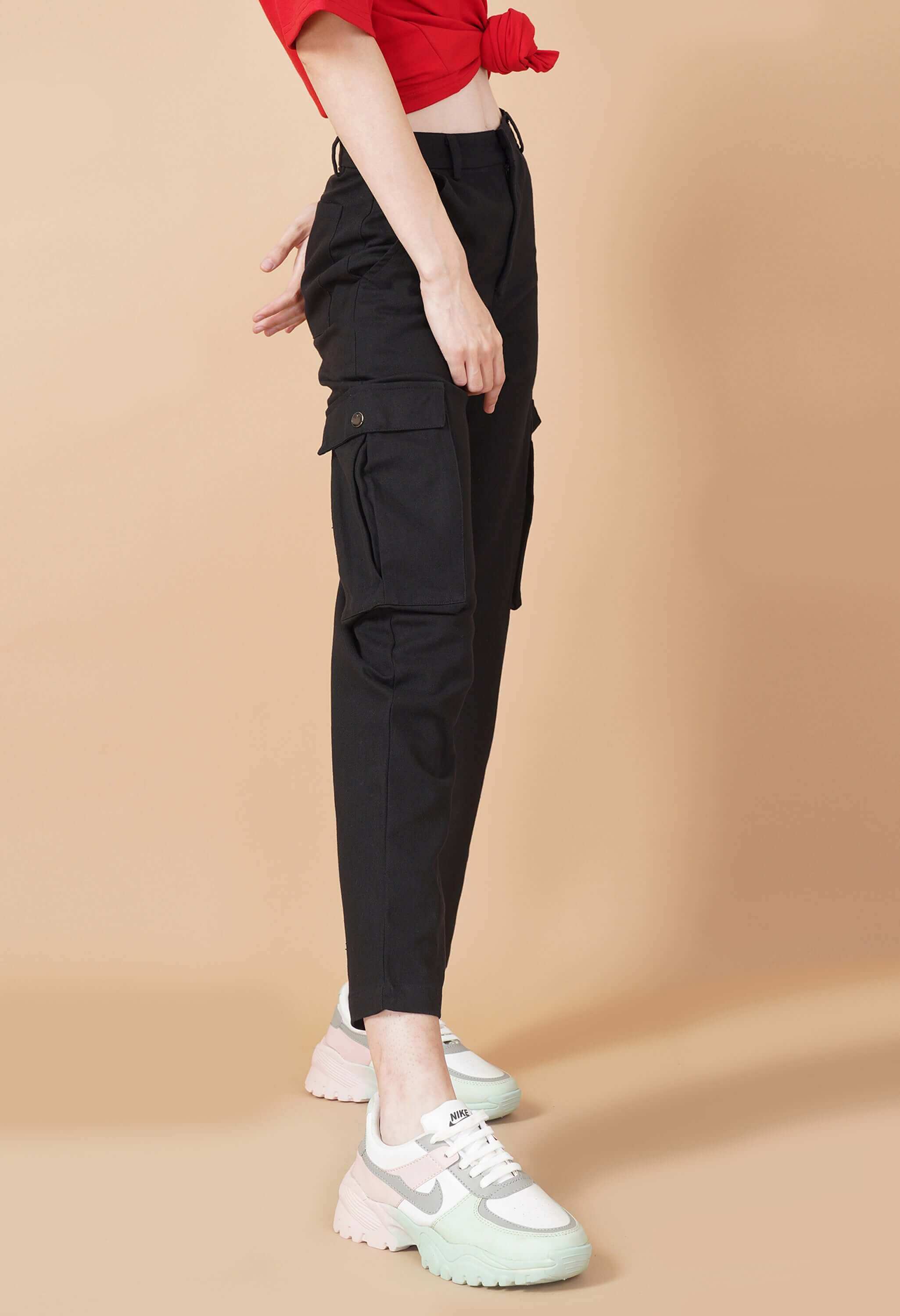 Six_pocket_black_women_s_cargo
