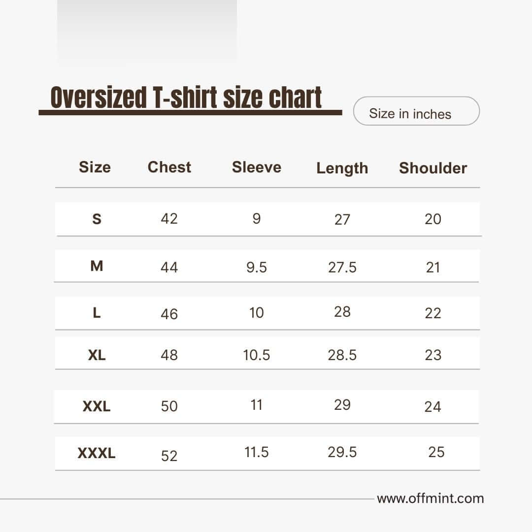 Indian Police Force Printed Black Oversized T-shirt By Offmint