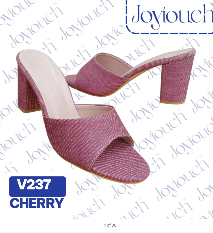 Joytouch Cherry Block Heels V237