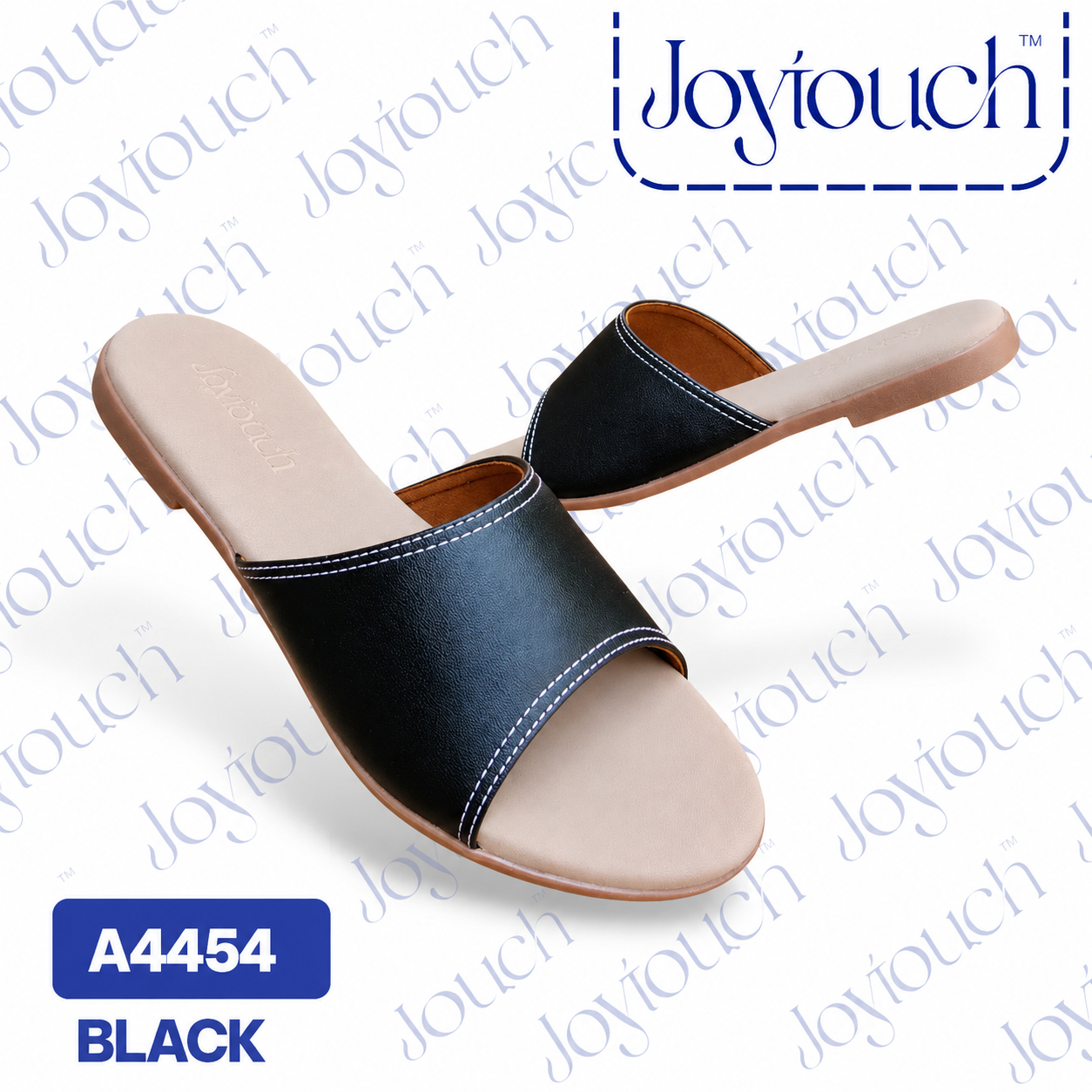 Joytouch Black Flats A4454