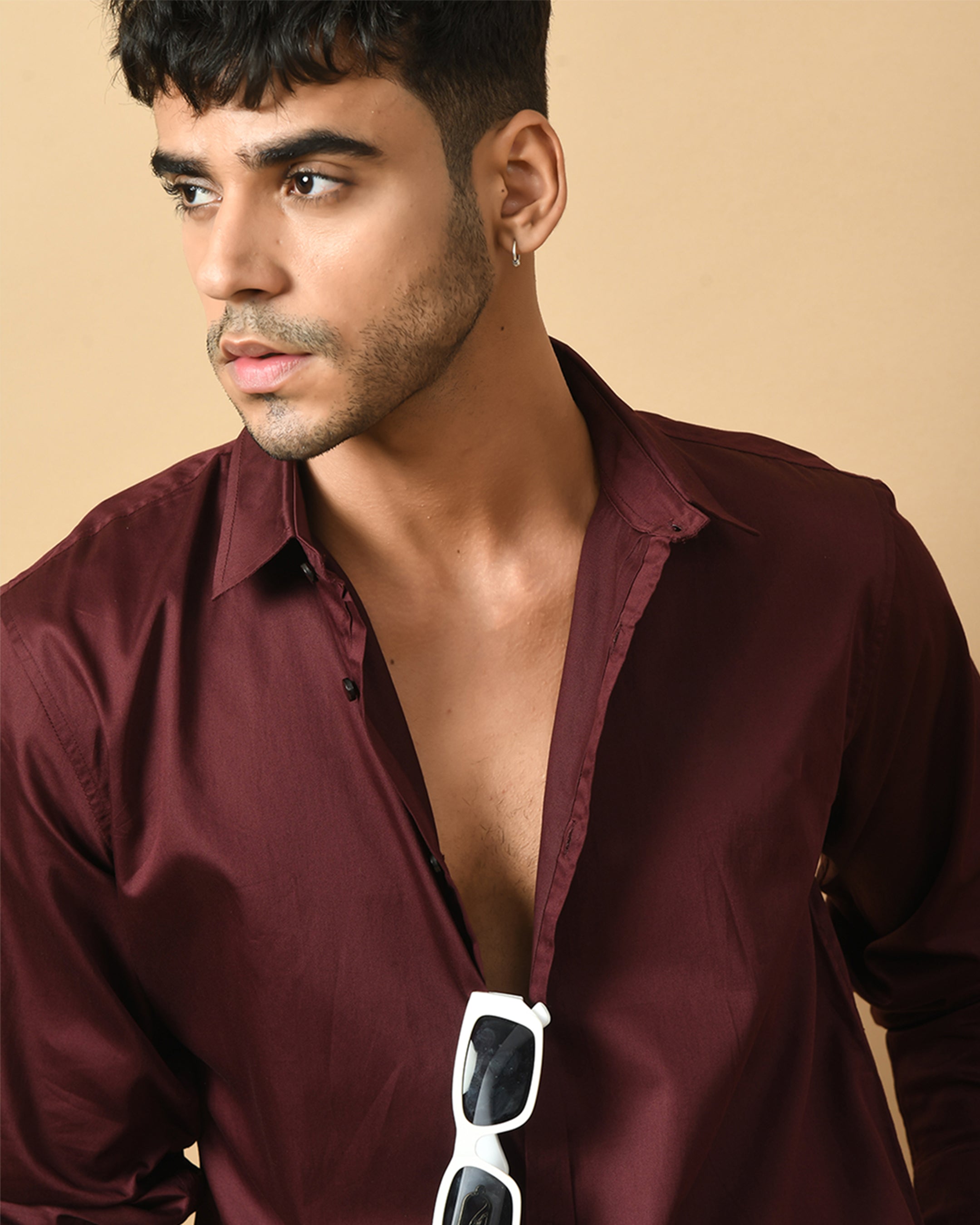 Maroon Shirt ClubWear By Offmint