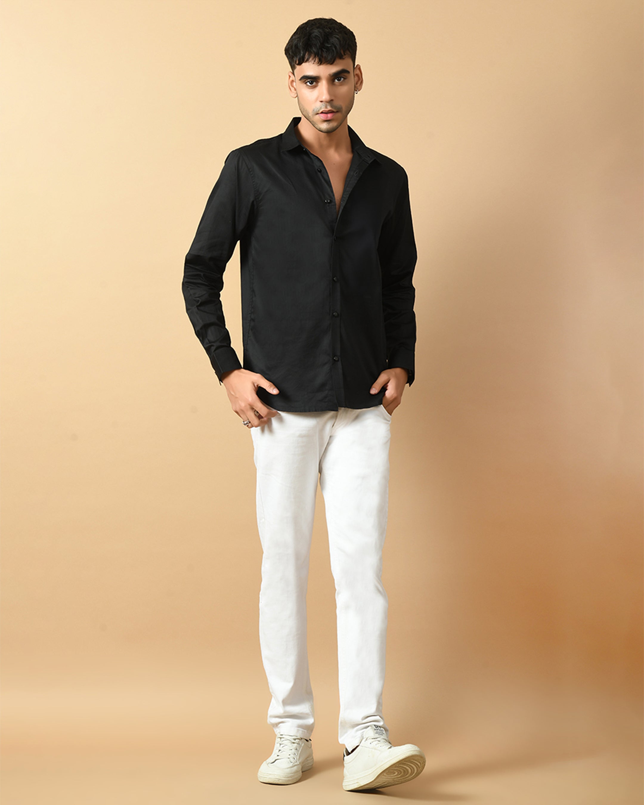 Black ClubWear Shirt By Offmint