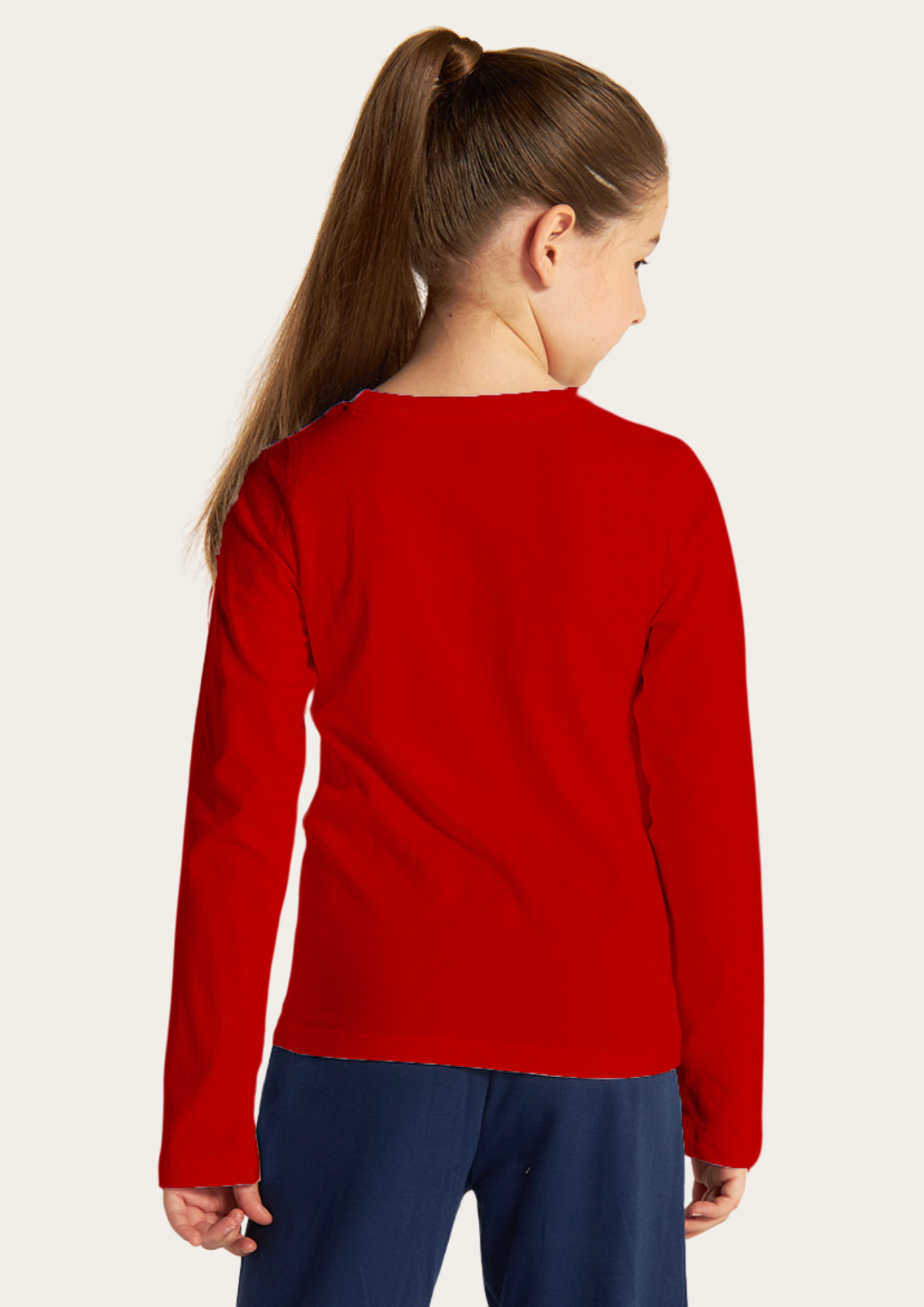 Kids Zone Printed Red Full Sleeves Kids T-shirt By Offmint