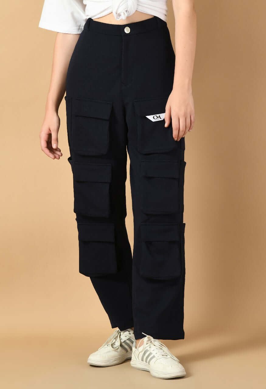 12 pocket blue cargo 