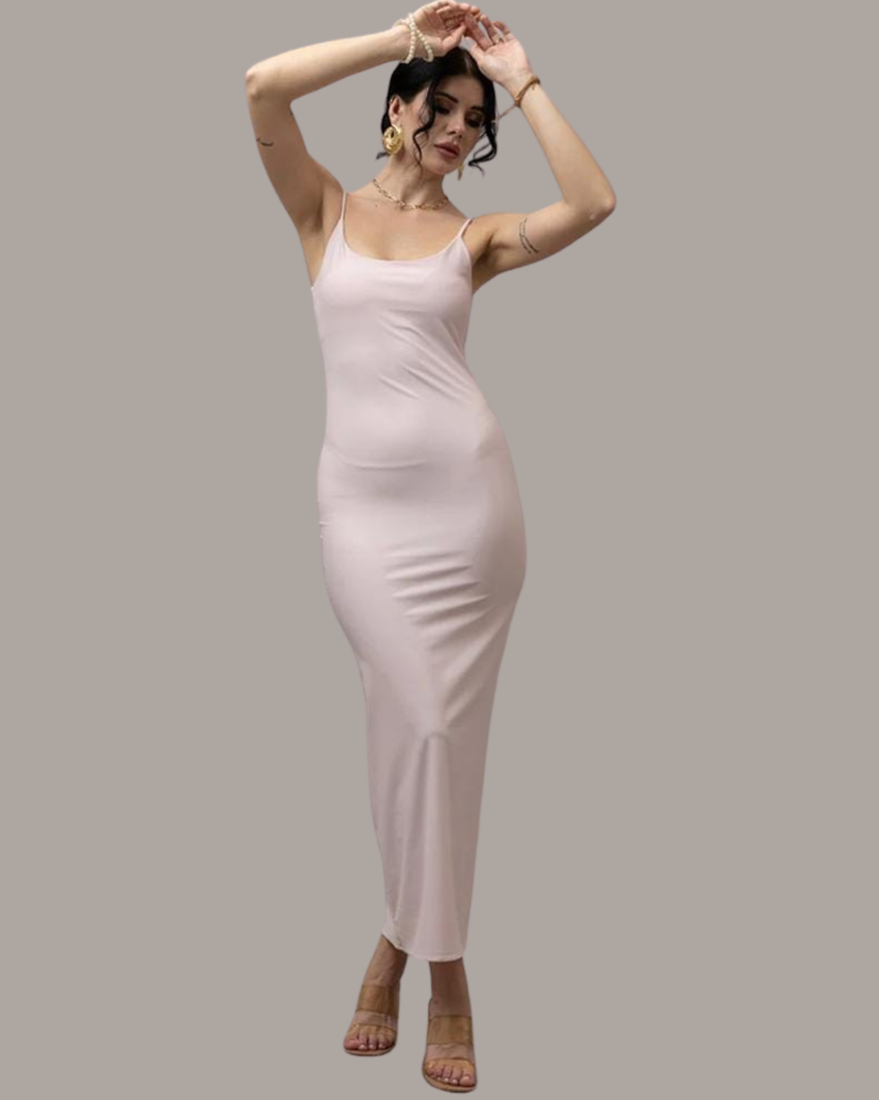 Blush Muse Bodycon Maxi