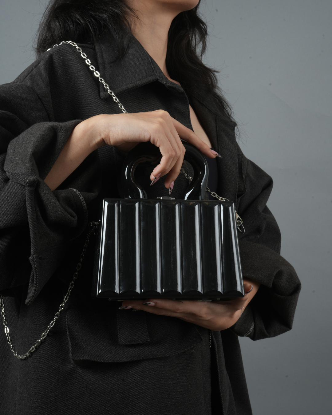 Ridge Noir Handbag