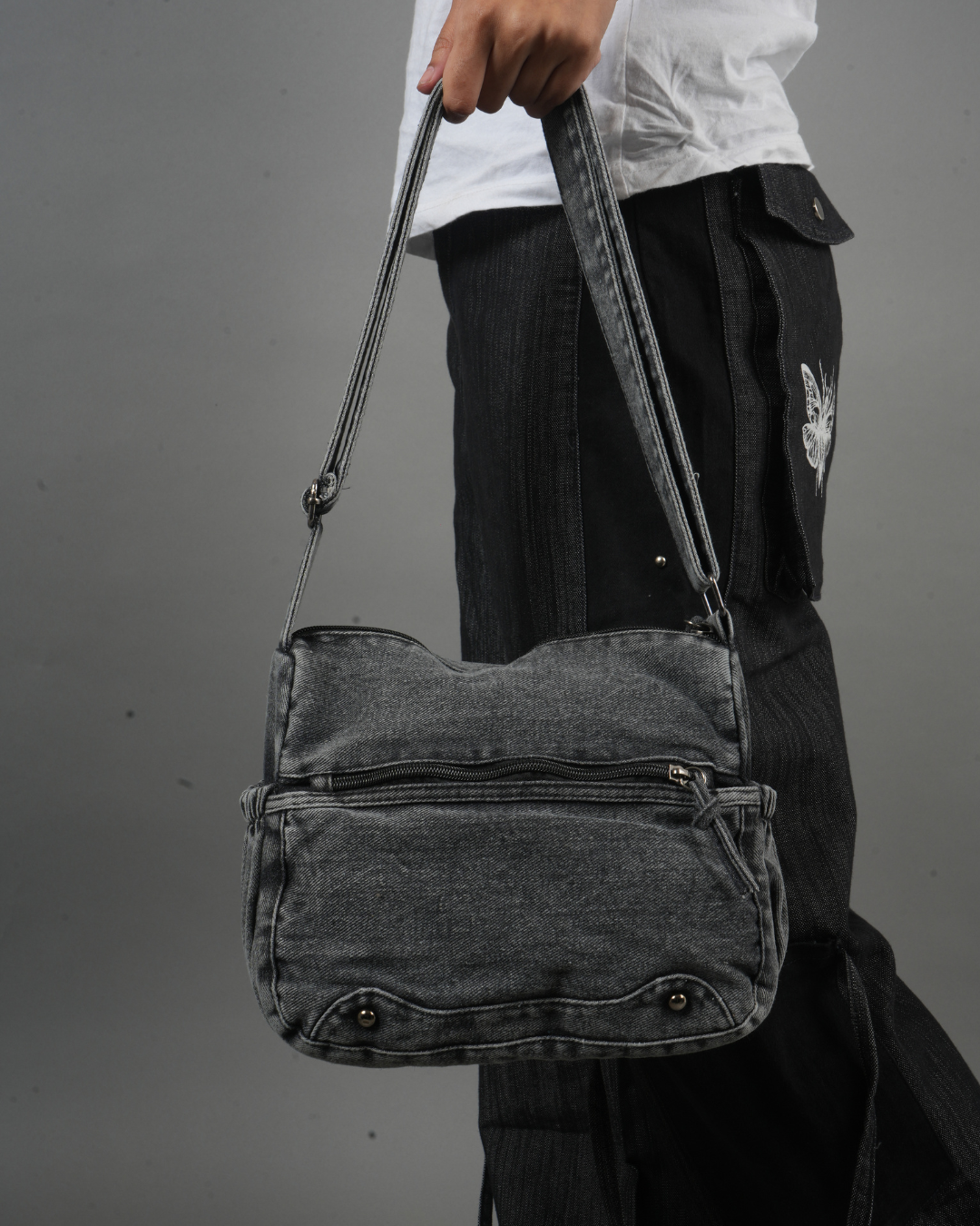 Washed Denim Sling