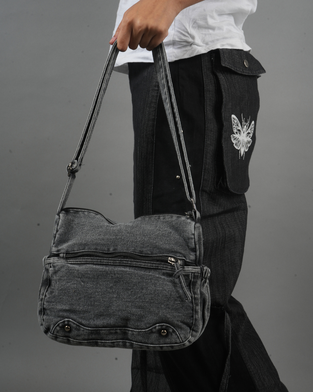 Washed Denim Sling