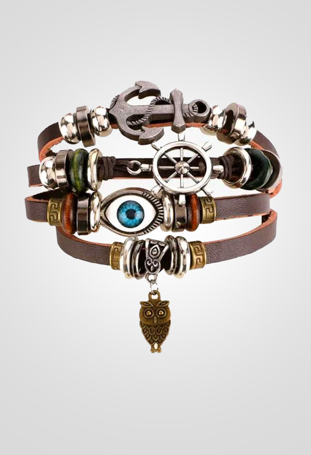 4 Piece Pirate Bracelet By Offmint