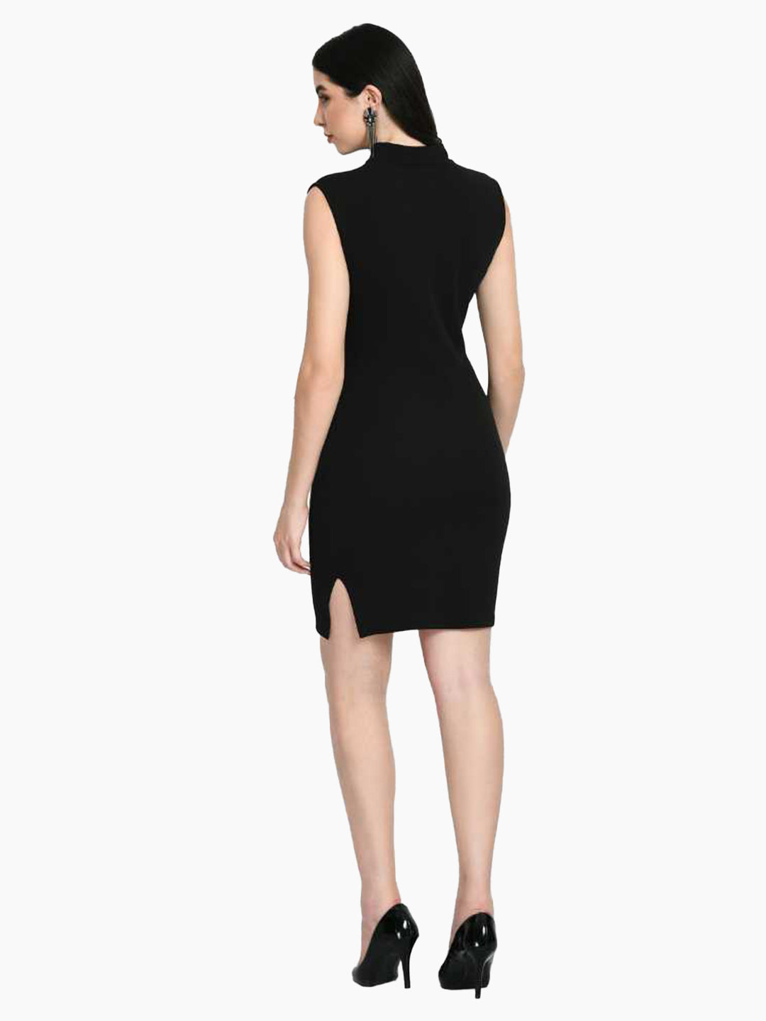 Long Sleeve Pencil Dress by Offmint
