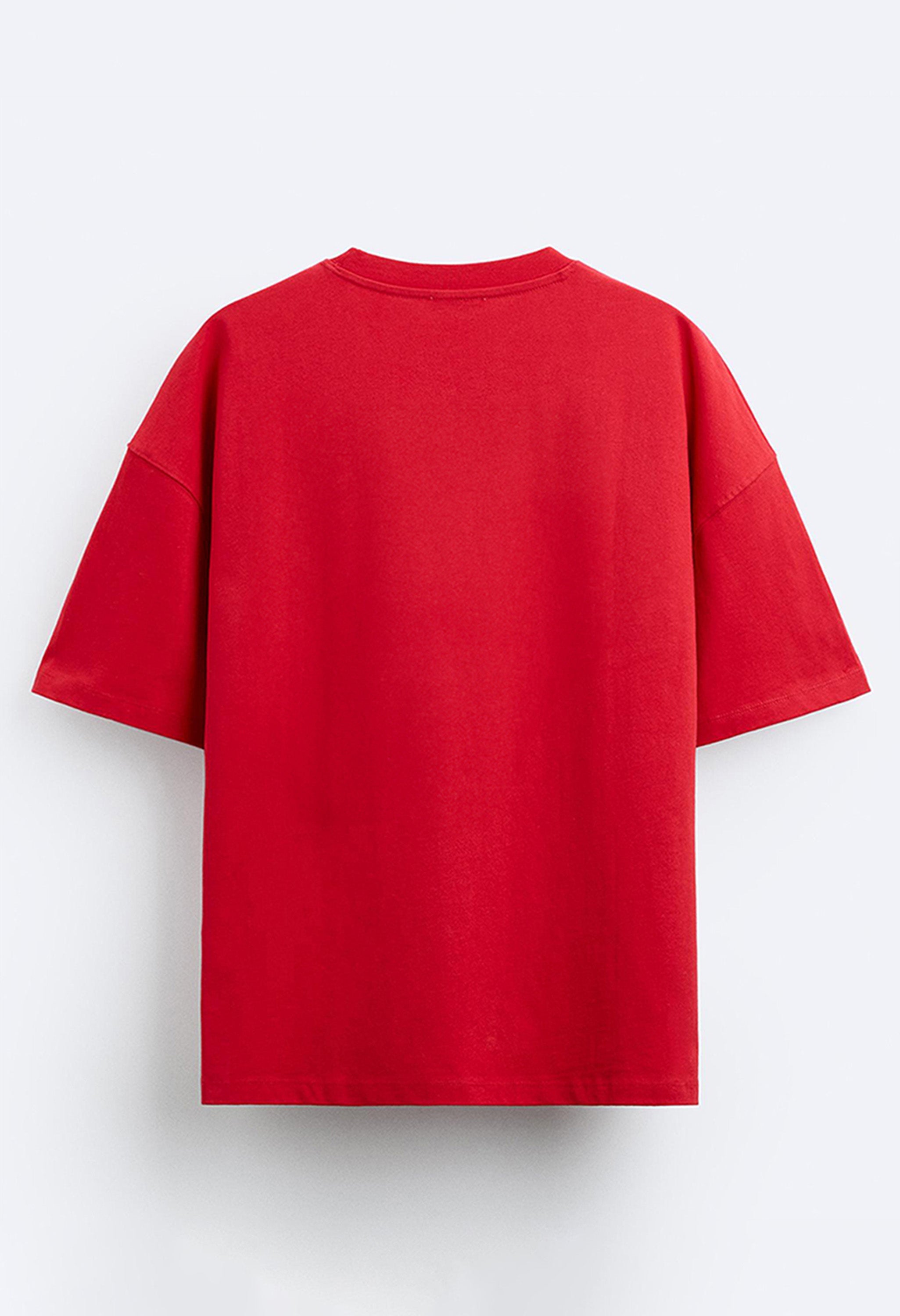 Youth Printed Oversized T-Shirt By Offmint