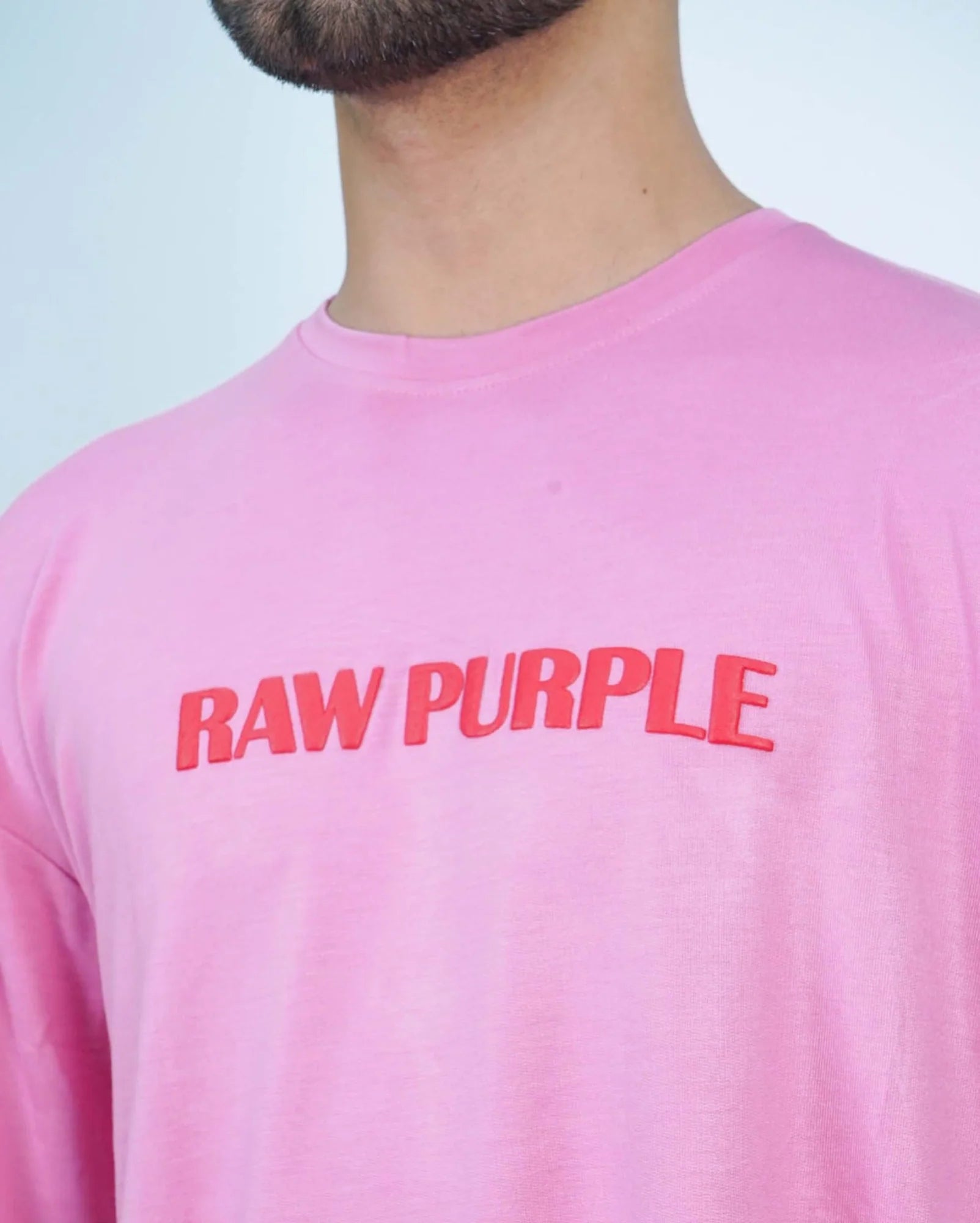 Bubble Gum Pink 'Chill Bear' | Unisex Oversized T-Shirt