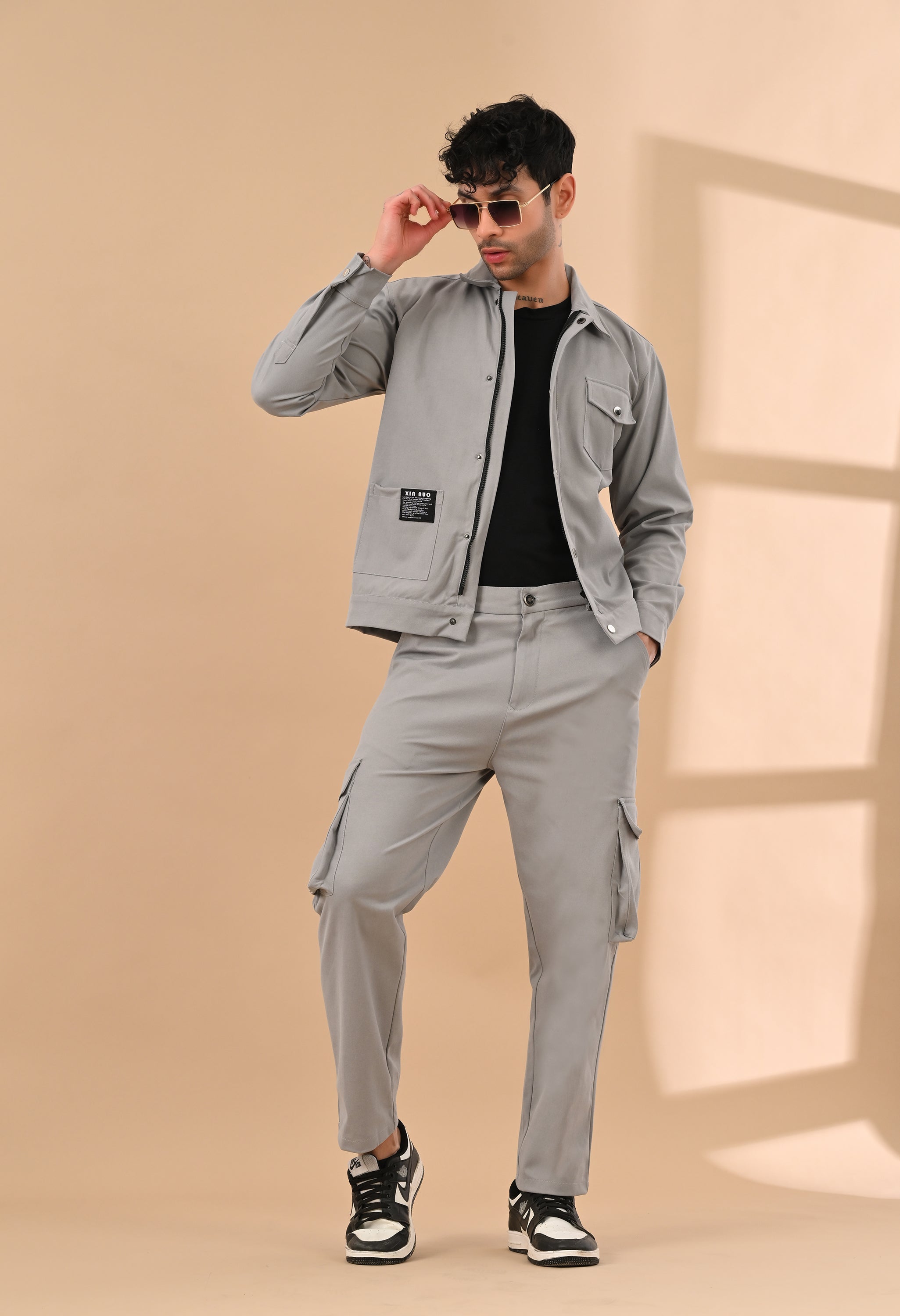 Grey Overshirt Overshirt