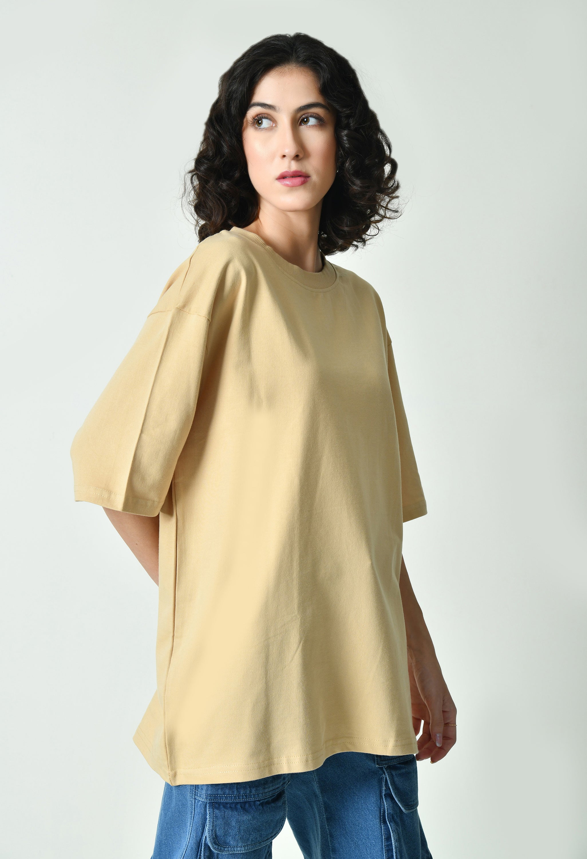 Easygoing Beige T-shirt