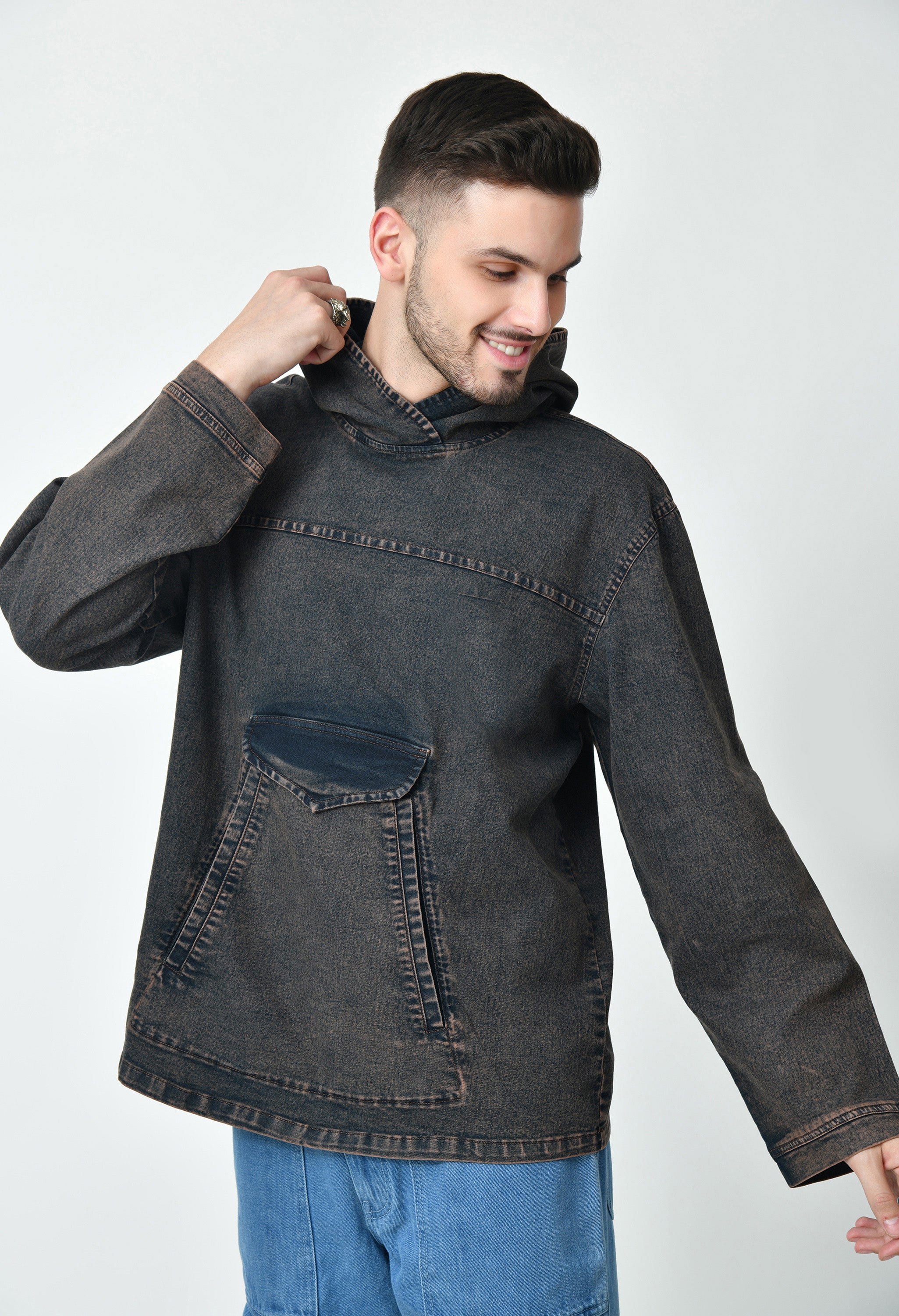 Hooded Oversized Jacket