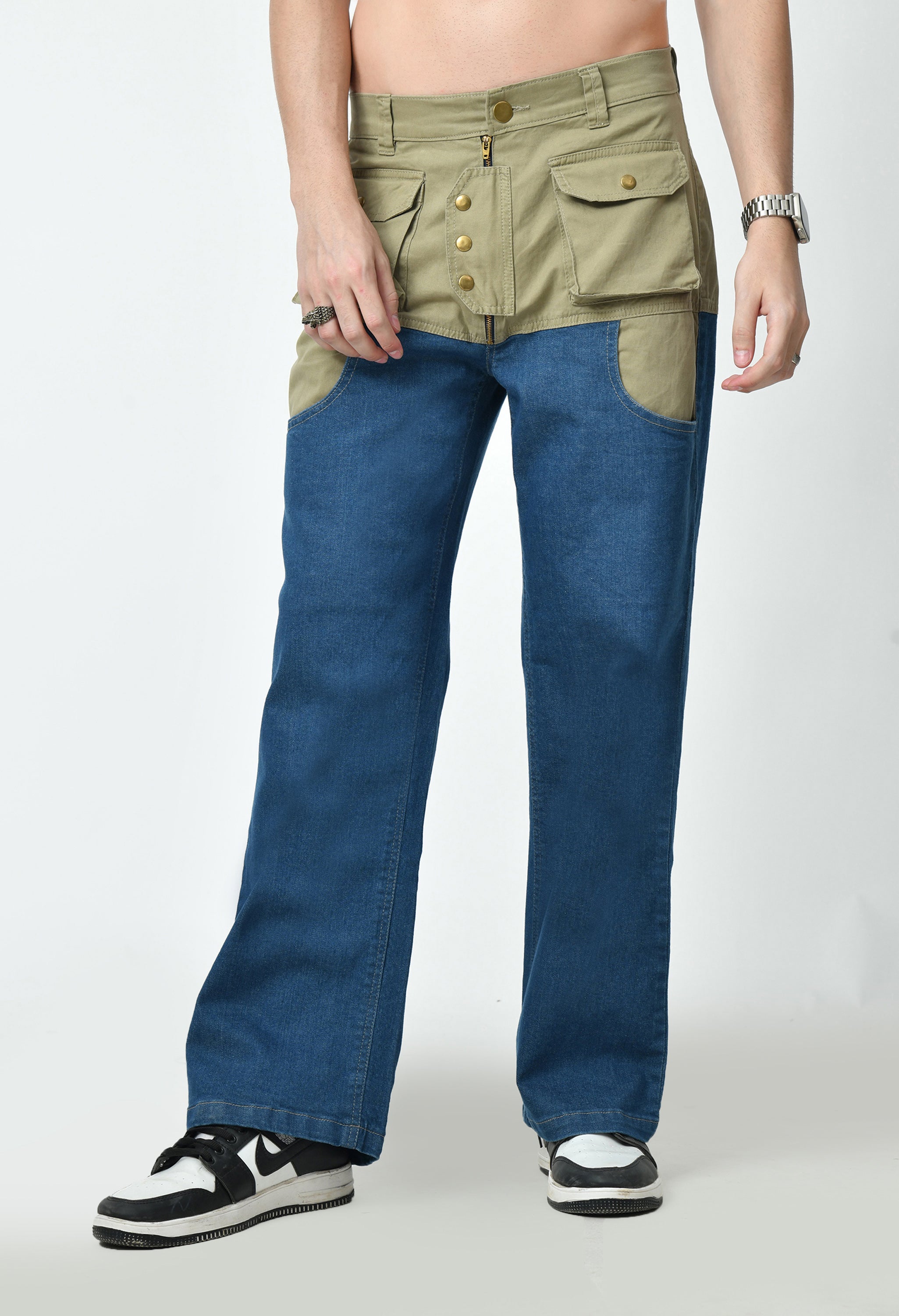 Dual Color jeans