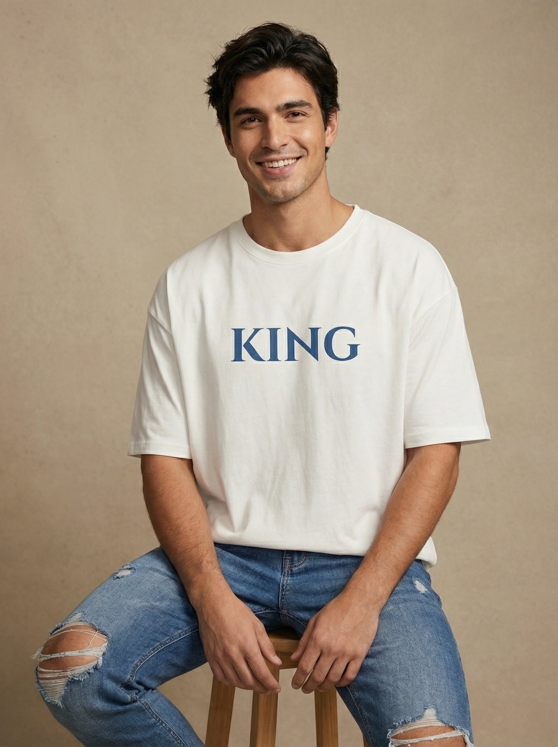 King Authority Graphic T-Shirt for Men