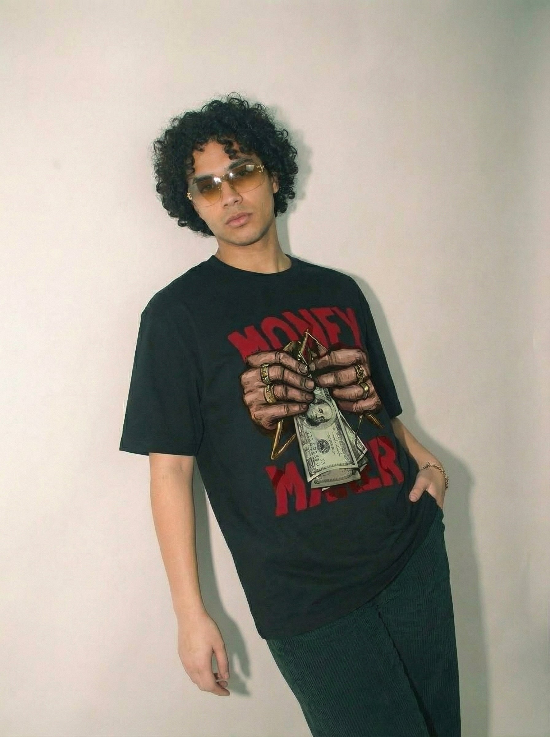 Money Maker Graphic Printed Unisex Tshirt