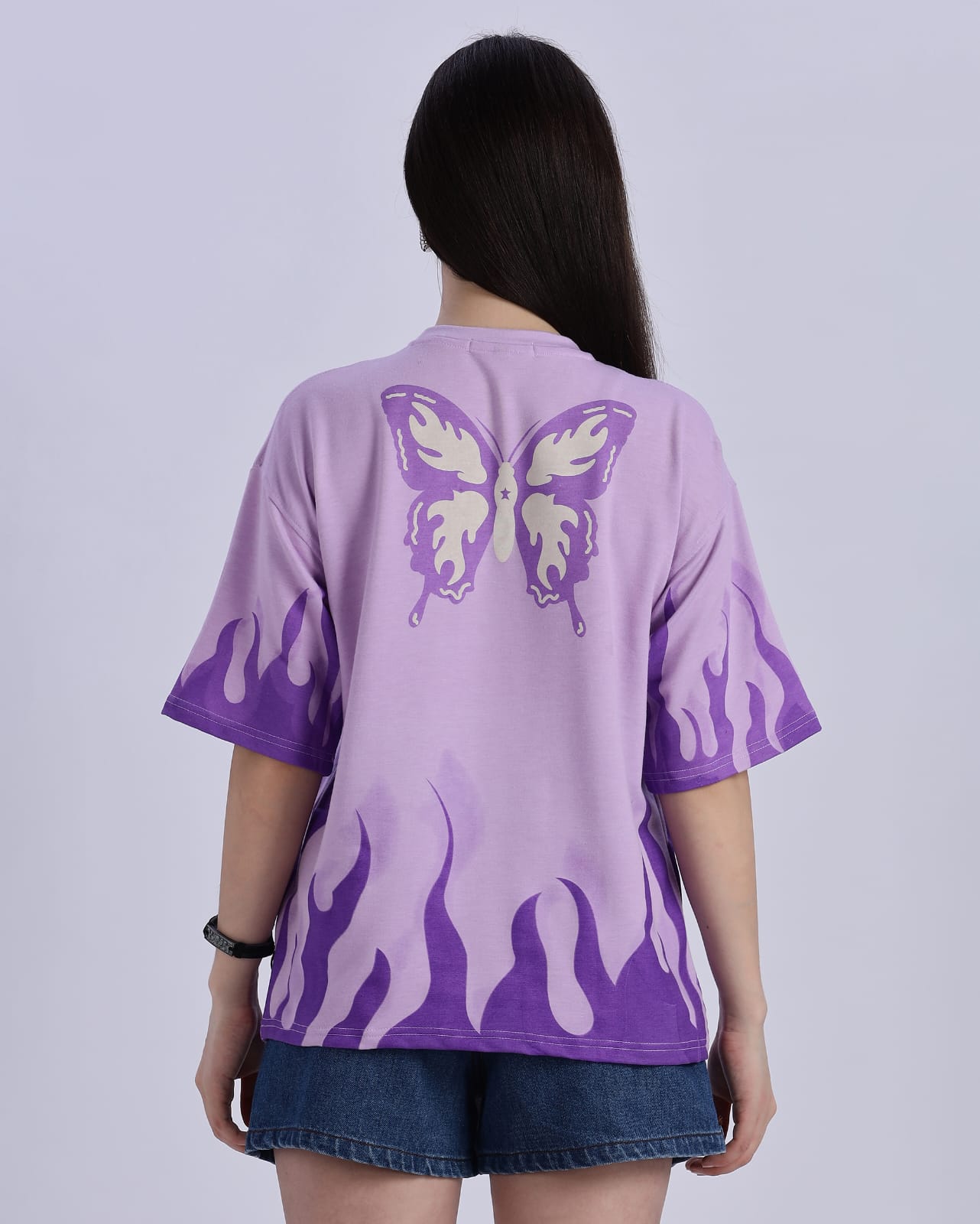 Lavender and Pink Oversize T-shirt  | Pack of 2 T-shirt