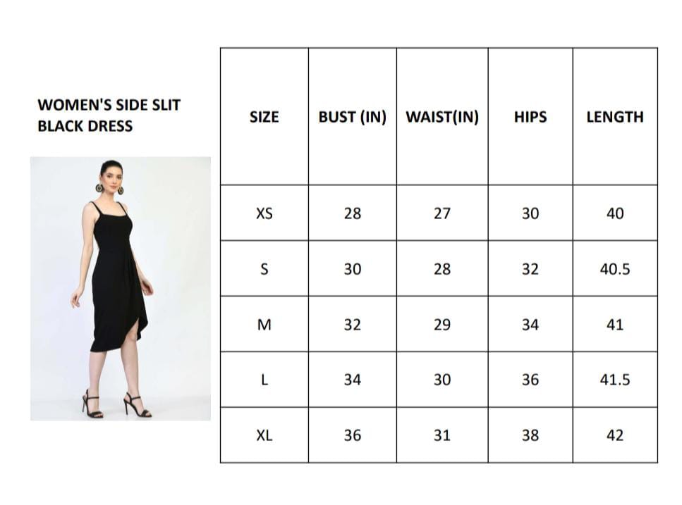 Women's Bodycon Black Dress by offmint