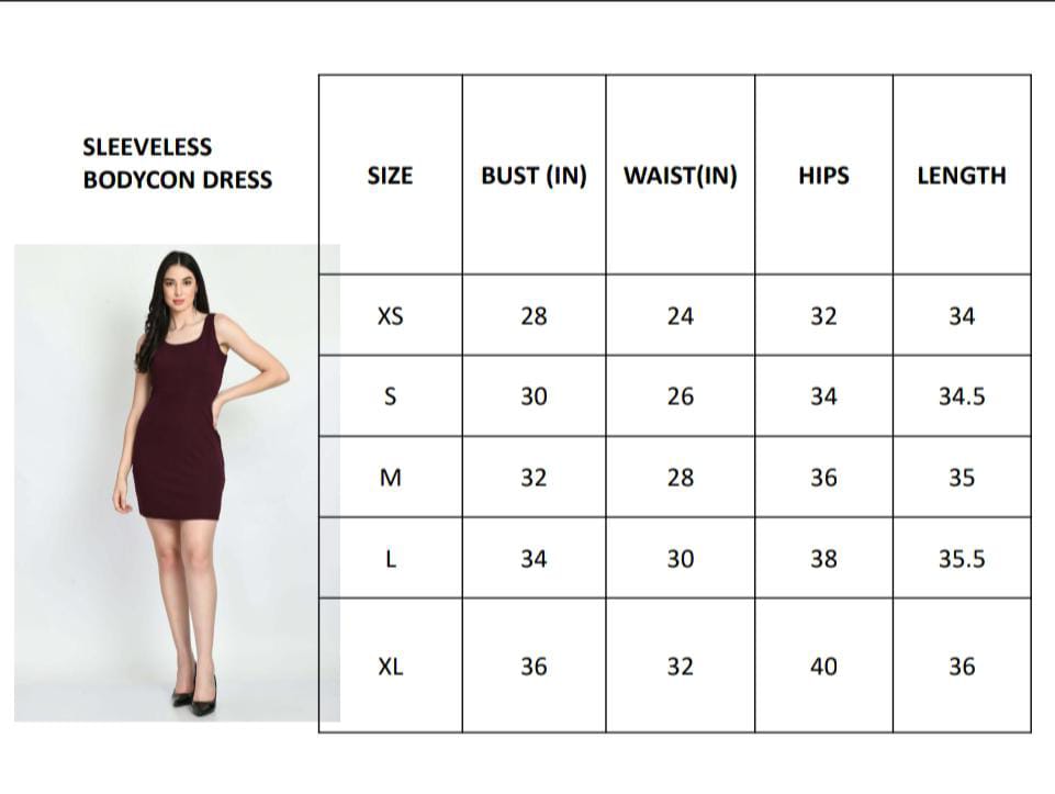Black striped bodycon dress by OffMint
