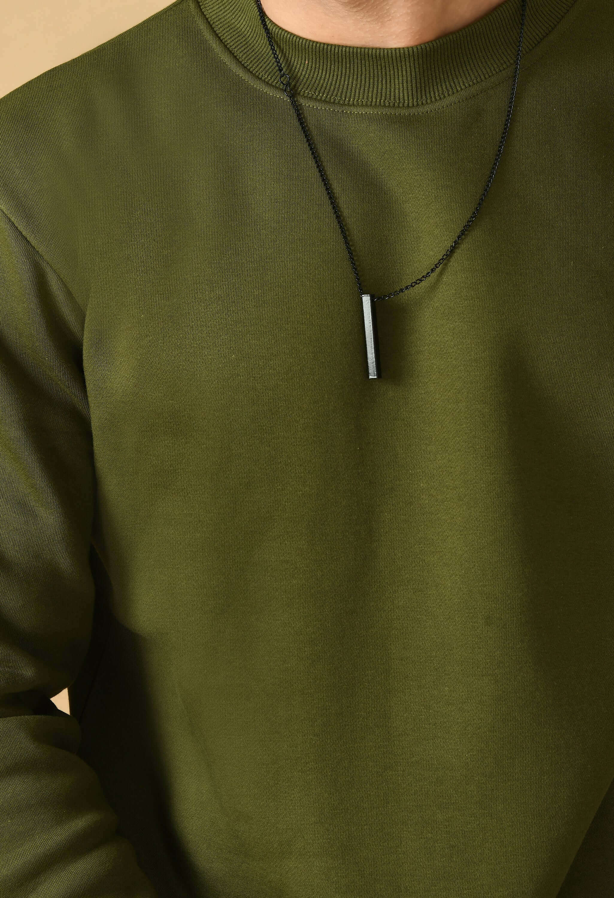 Zeus olive green sweatshirt by offmint