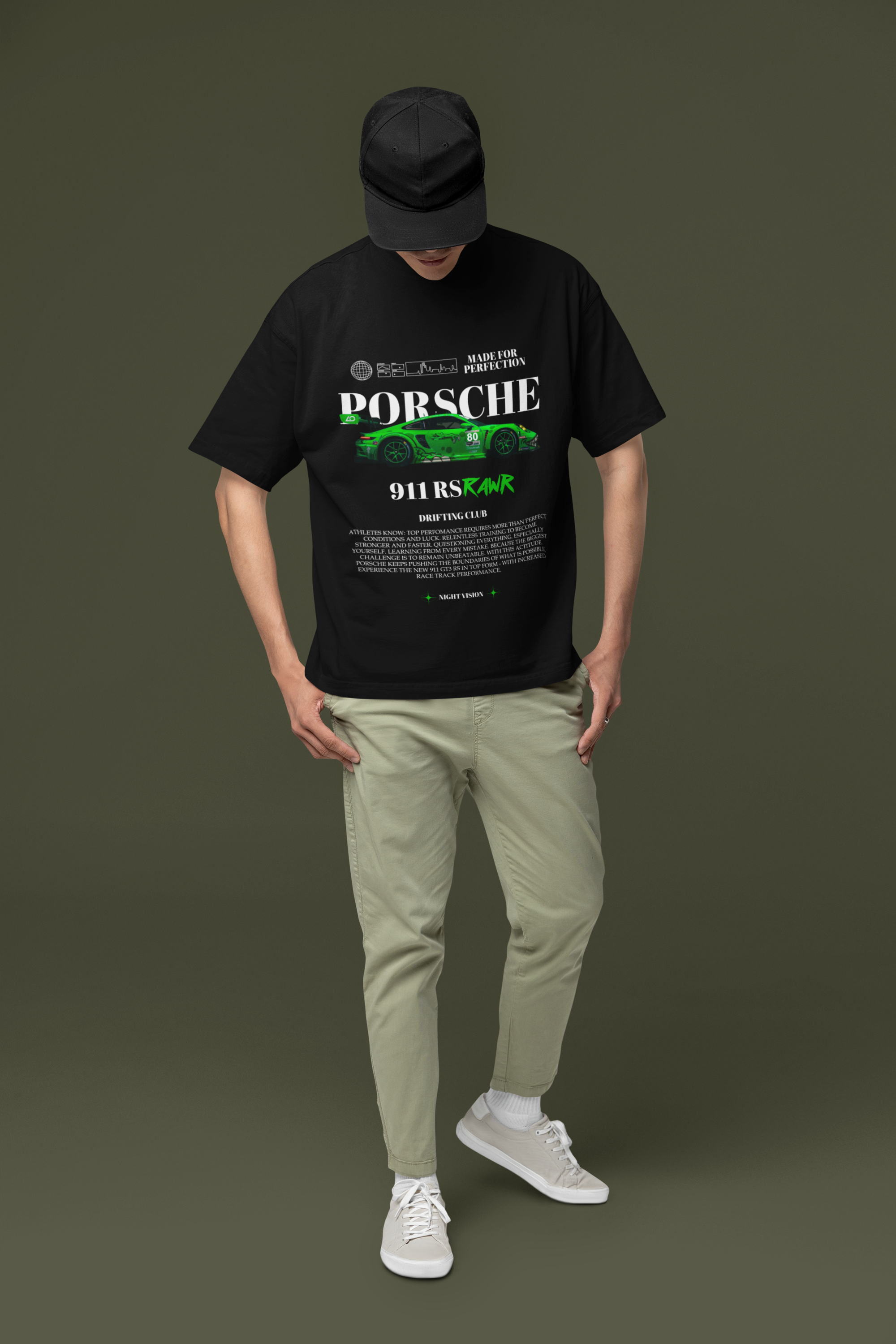Porsche 911 RSR RAWR T-shirt