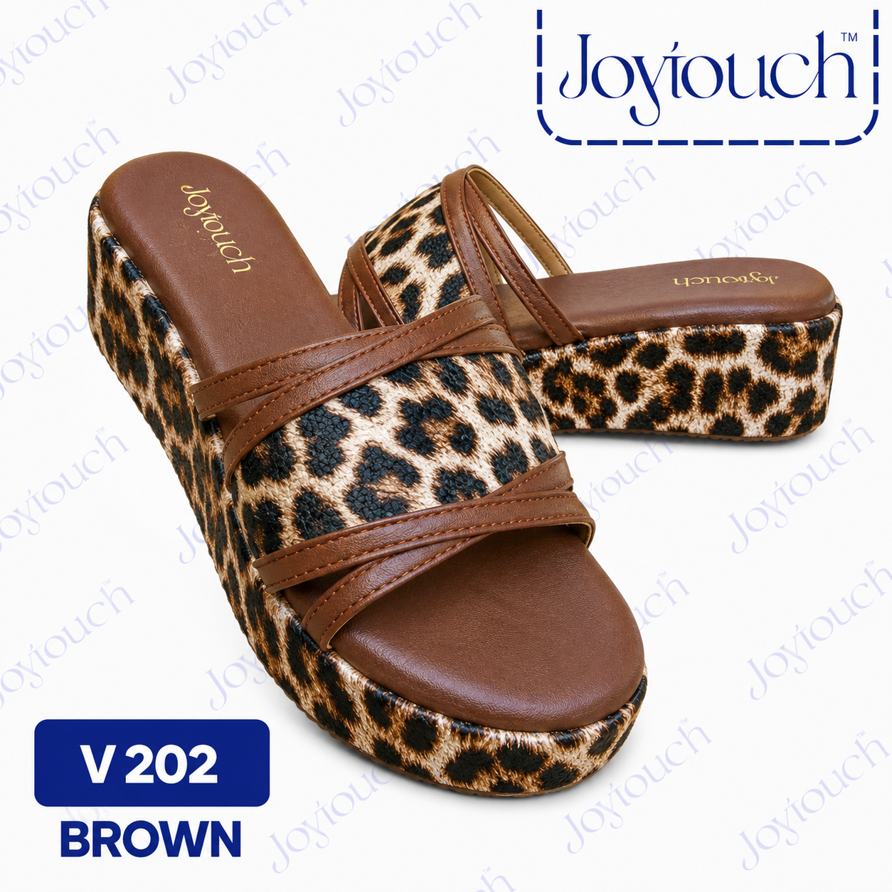 Joytouch Brown Wedges V202