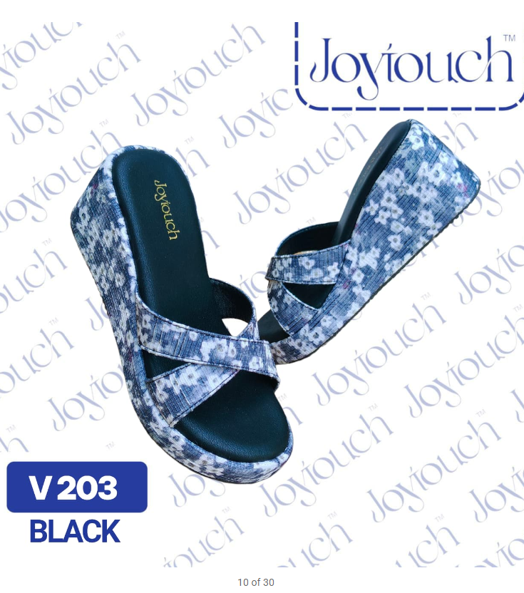 Joytouch Black Wedges V203