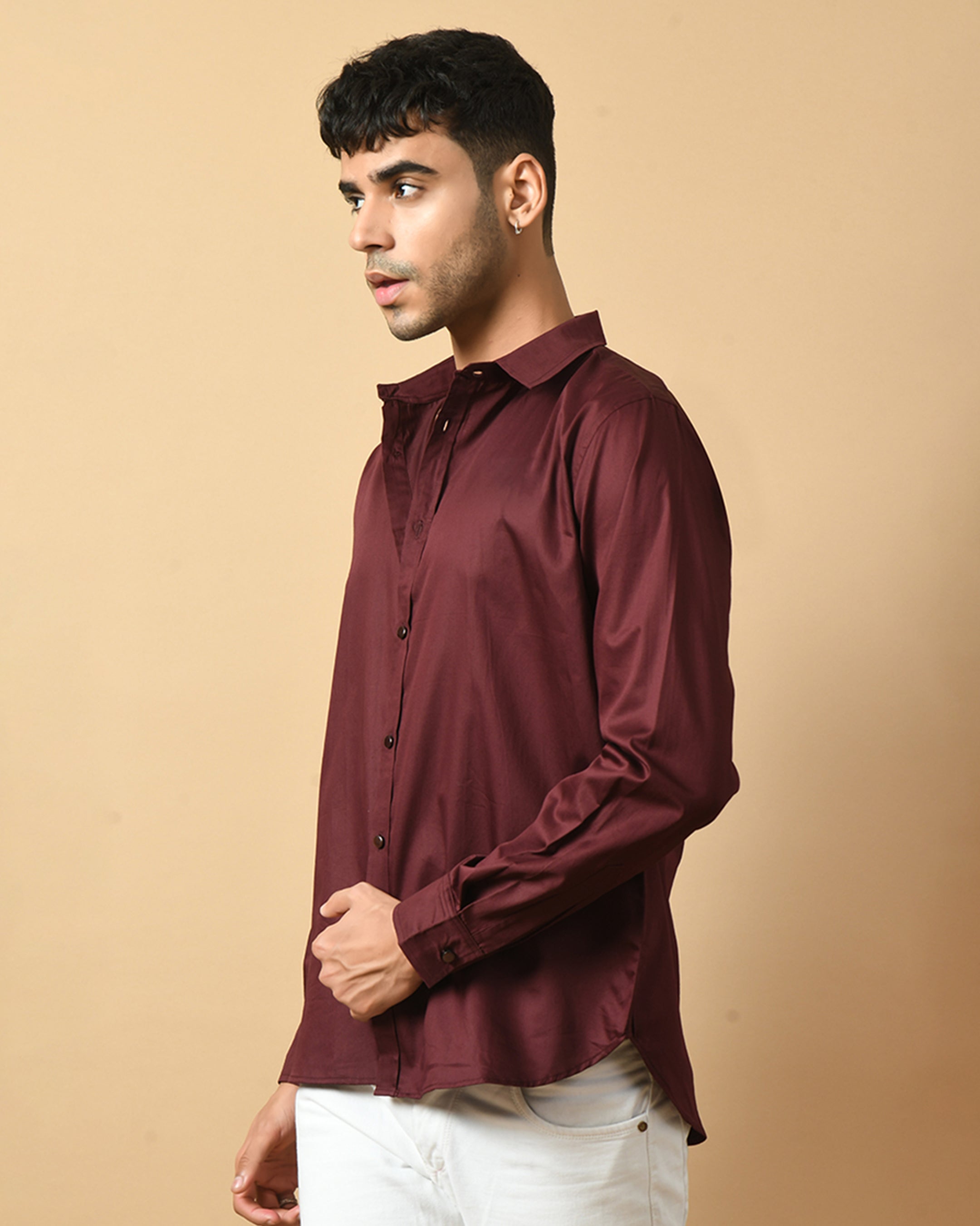 Maroon Shirt ClubWear By Offmint