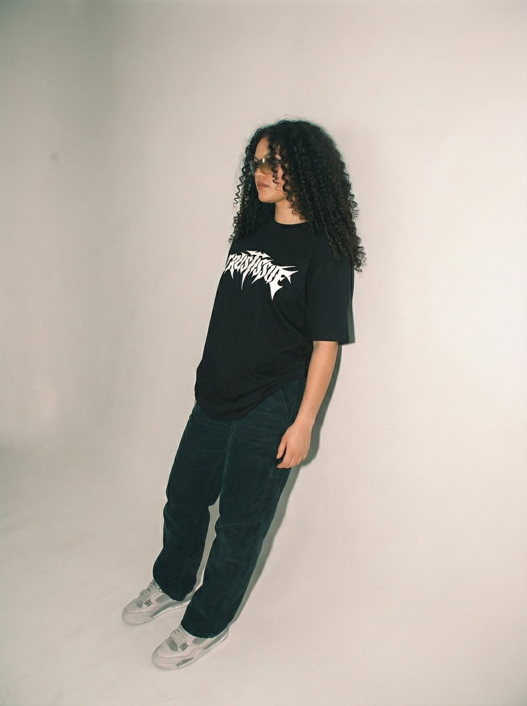 Trustissue Typography Oversized Unisex Tees